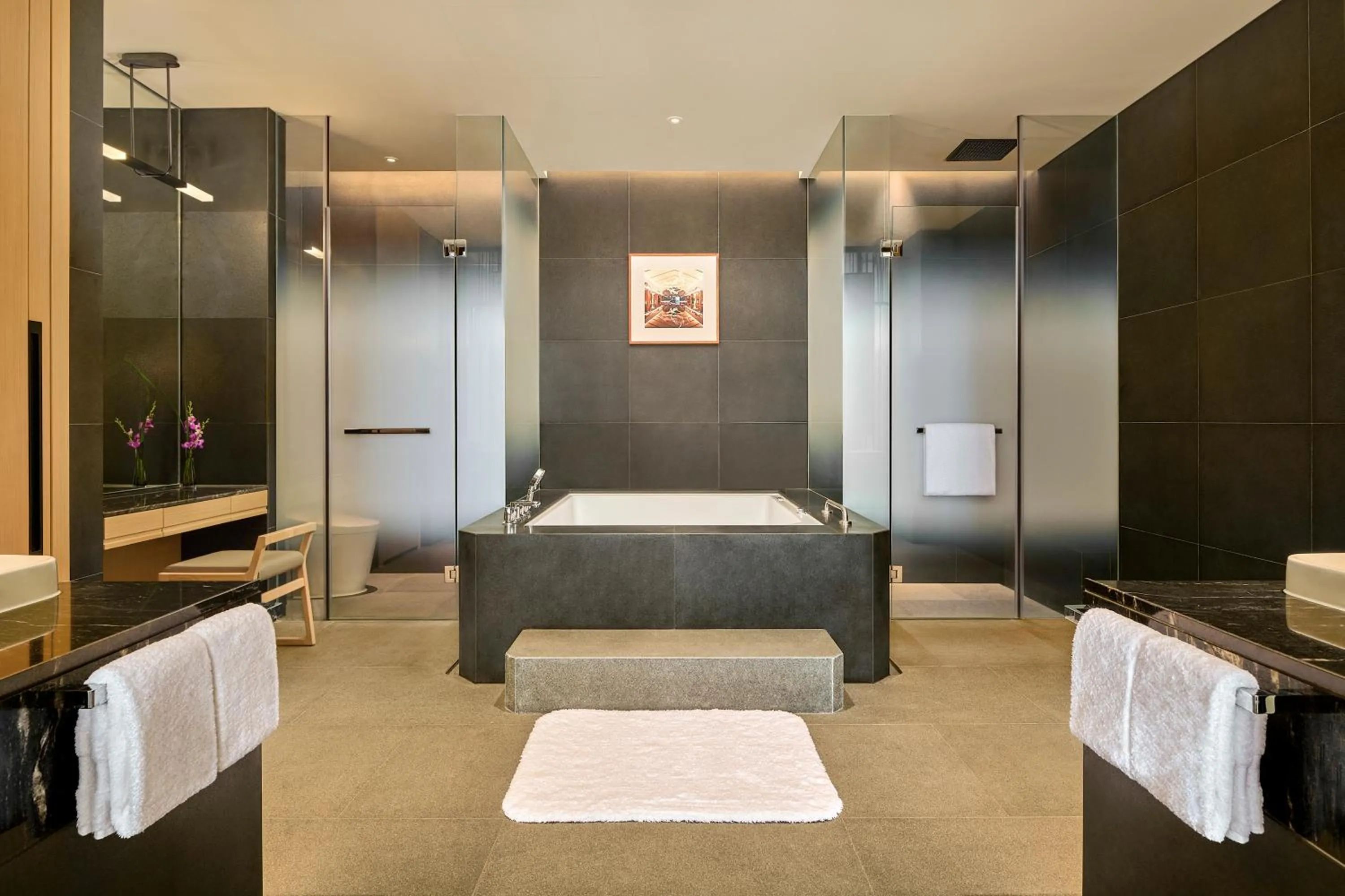 Toilet, Bed in Secan Hotel Qingdao, Curio Collection By Hilton