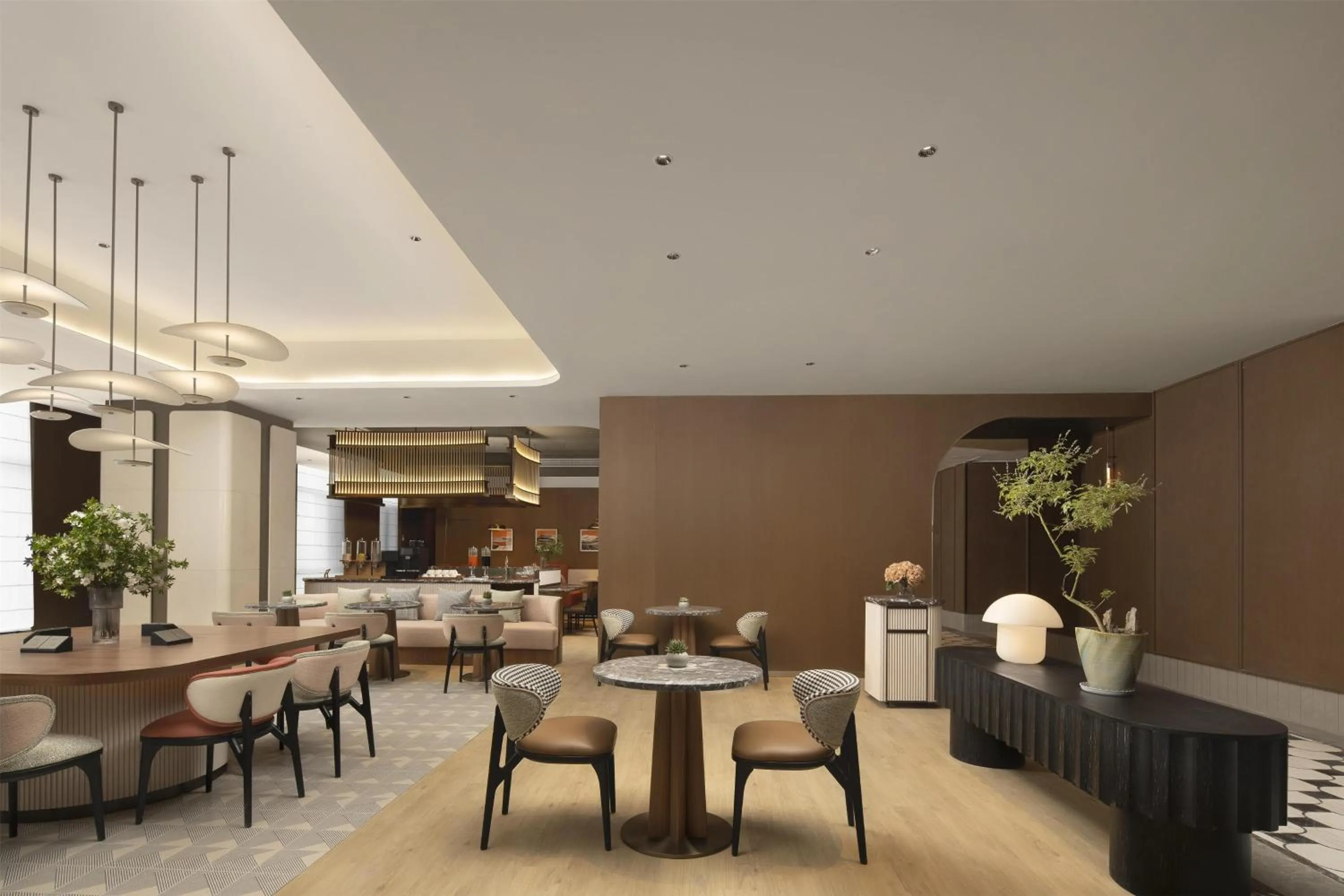 Restaurant/places to eat in Hilton Garden Inn Zhongwei Shapotou