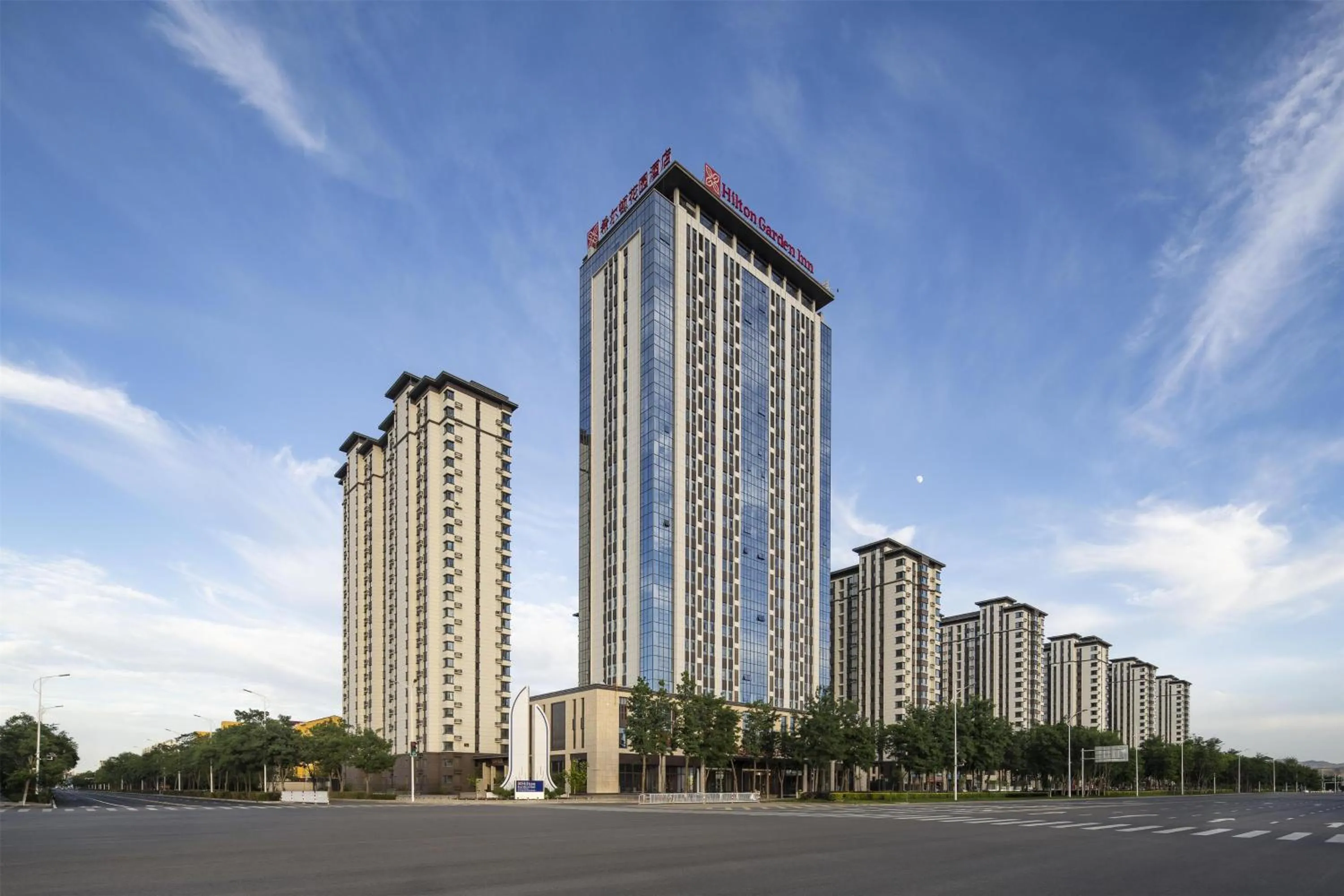 Property building in Hilton Garden Inn Zhongwei Shapotou