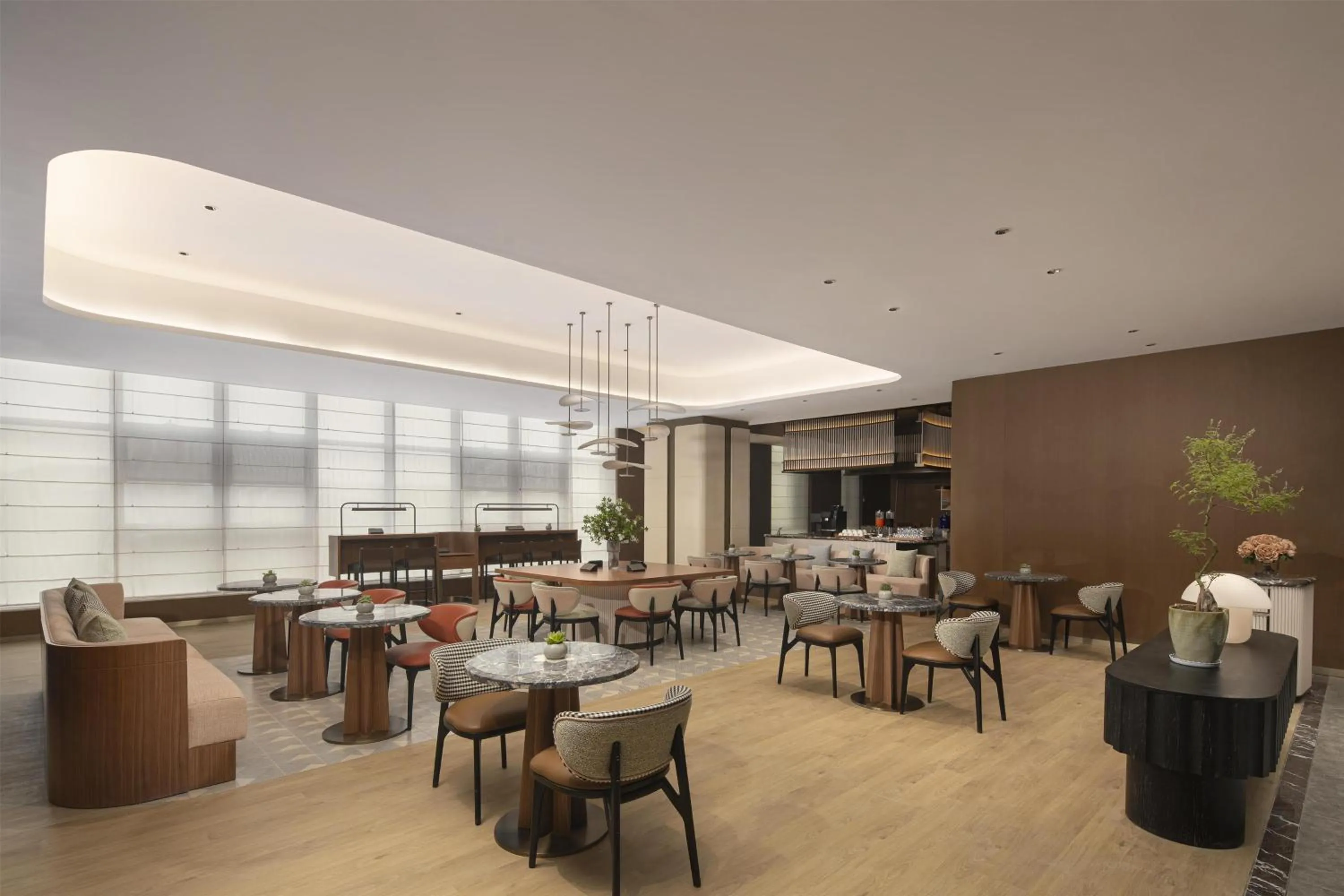 Restaurant/places to eat in Hilton Garden Inn Zhongwei Shapotou