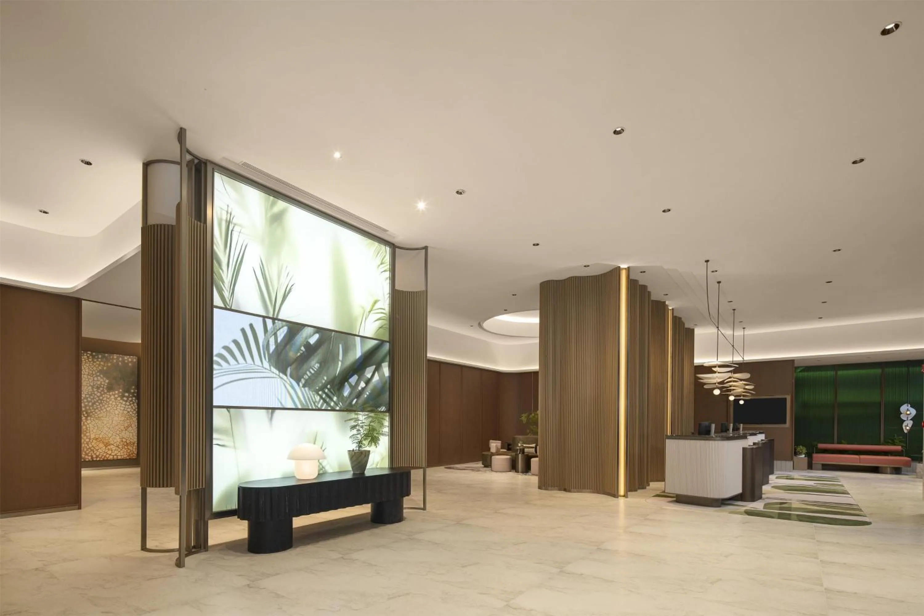 Lobby or reception in Hilton Garden Inn Zhongwei Shapotou