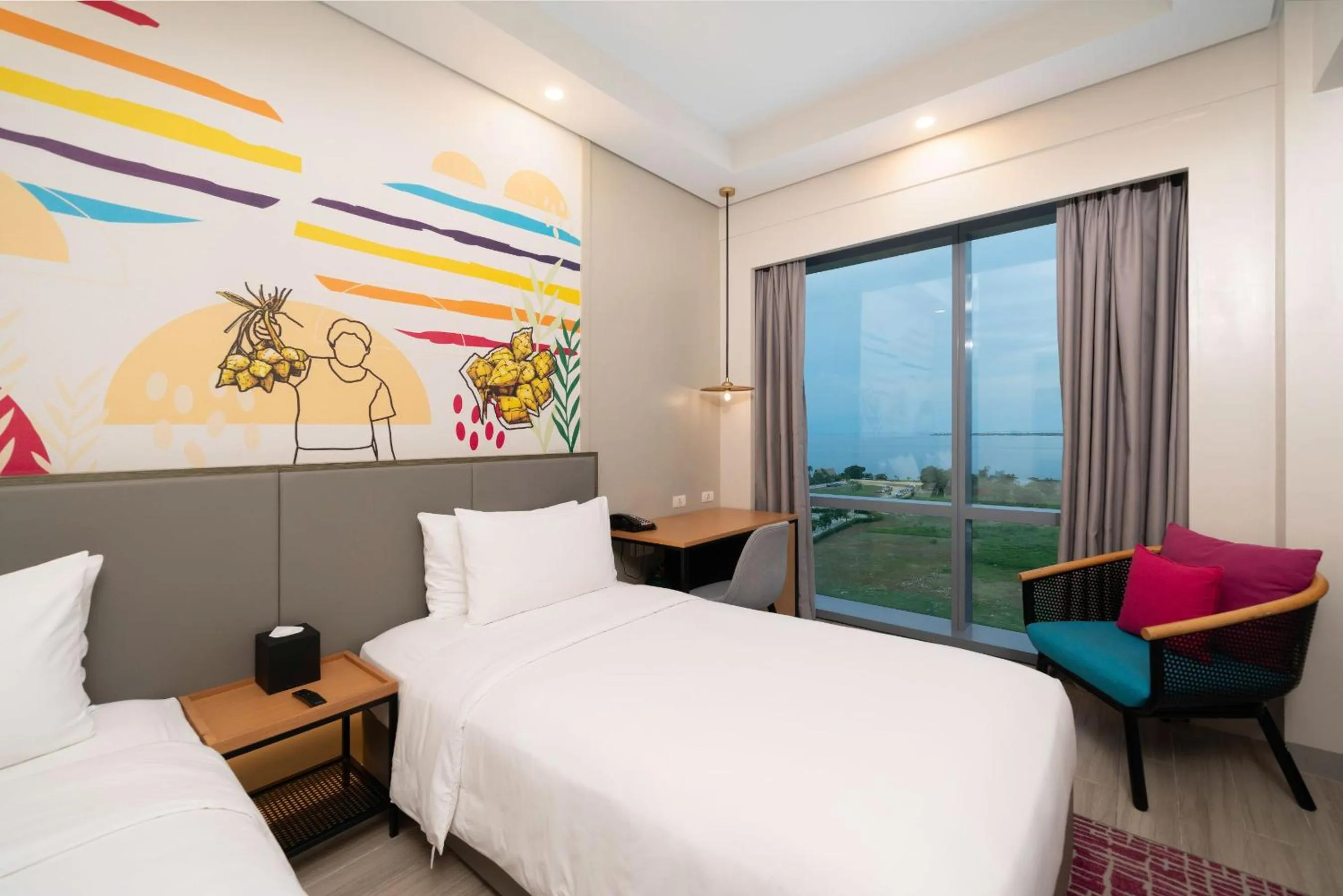 Bed in Mactan Island Stay Near Beach and Airport