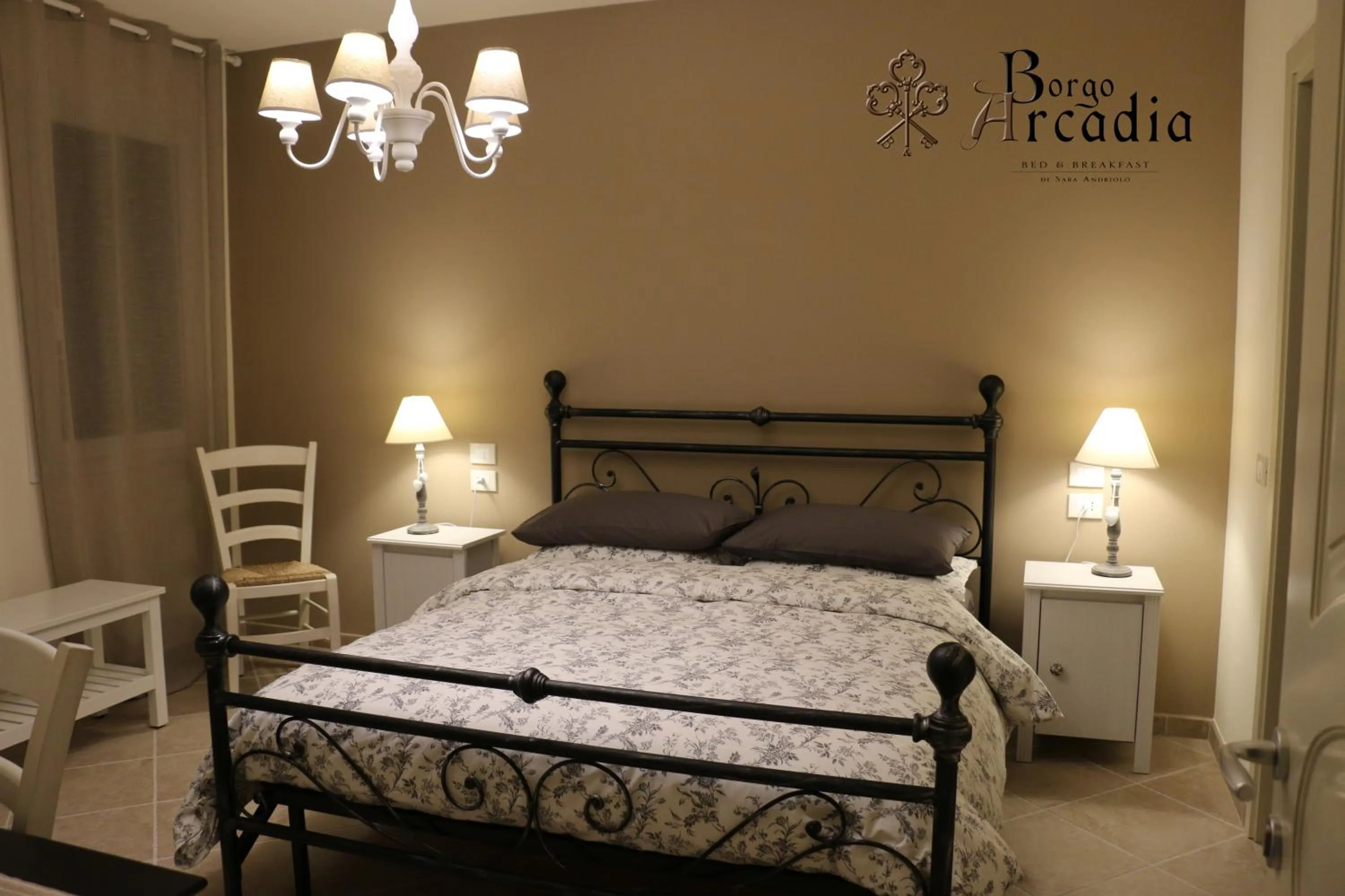 Bed in B&B Borgo Arcadia