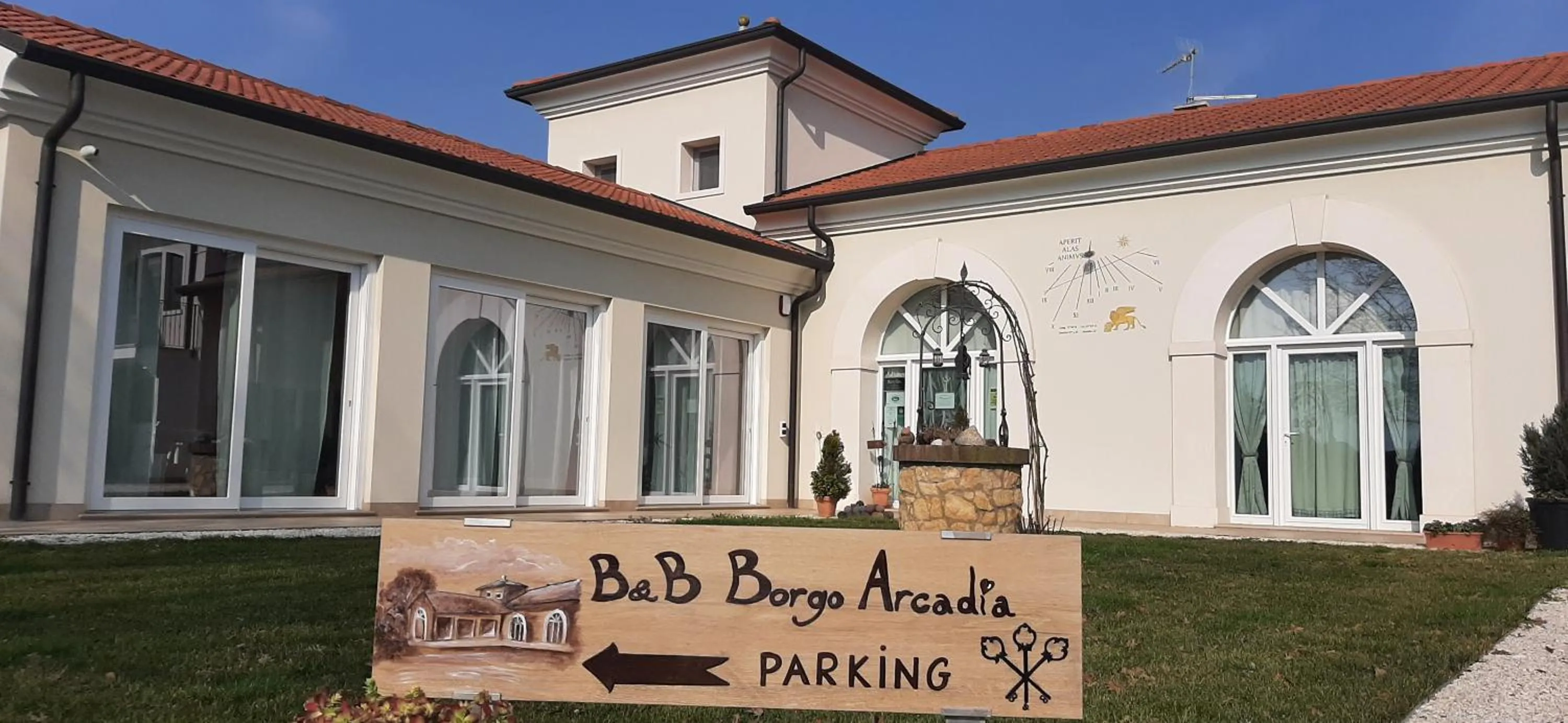 Property building in B&B Borgo Arcadia