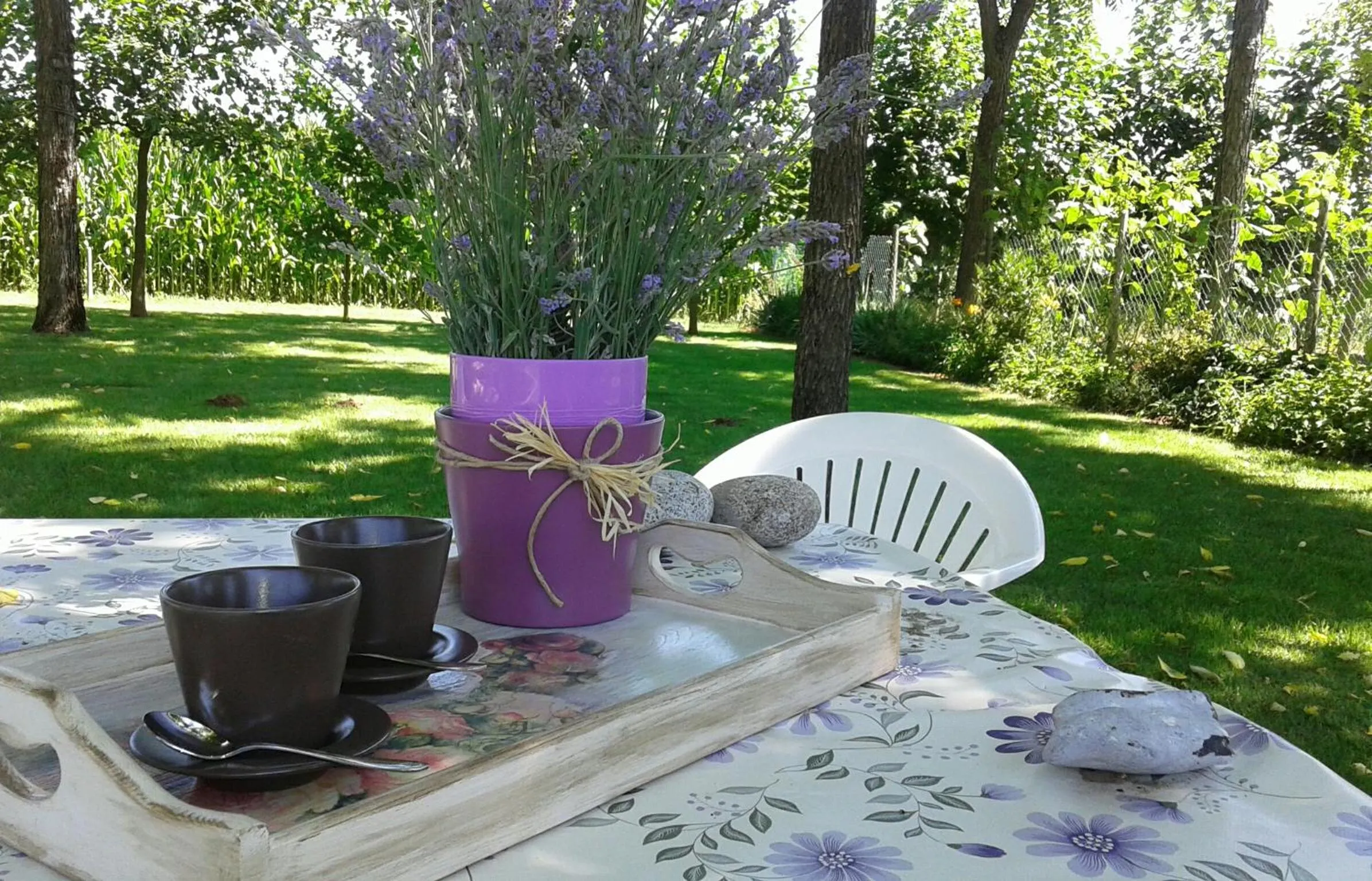 Garden in B&B Borgo Arcadia