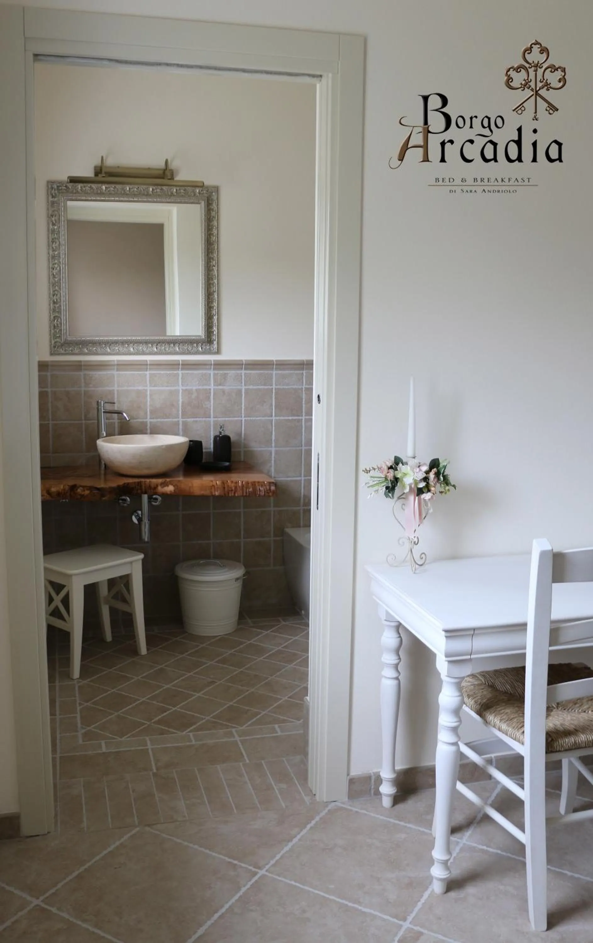 Bathroom in B&B Borgo Arcadia