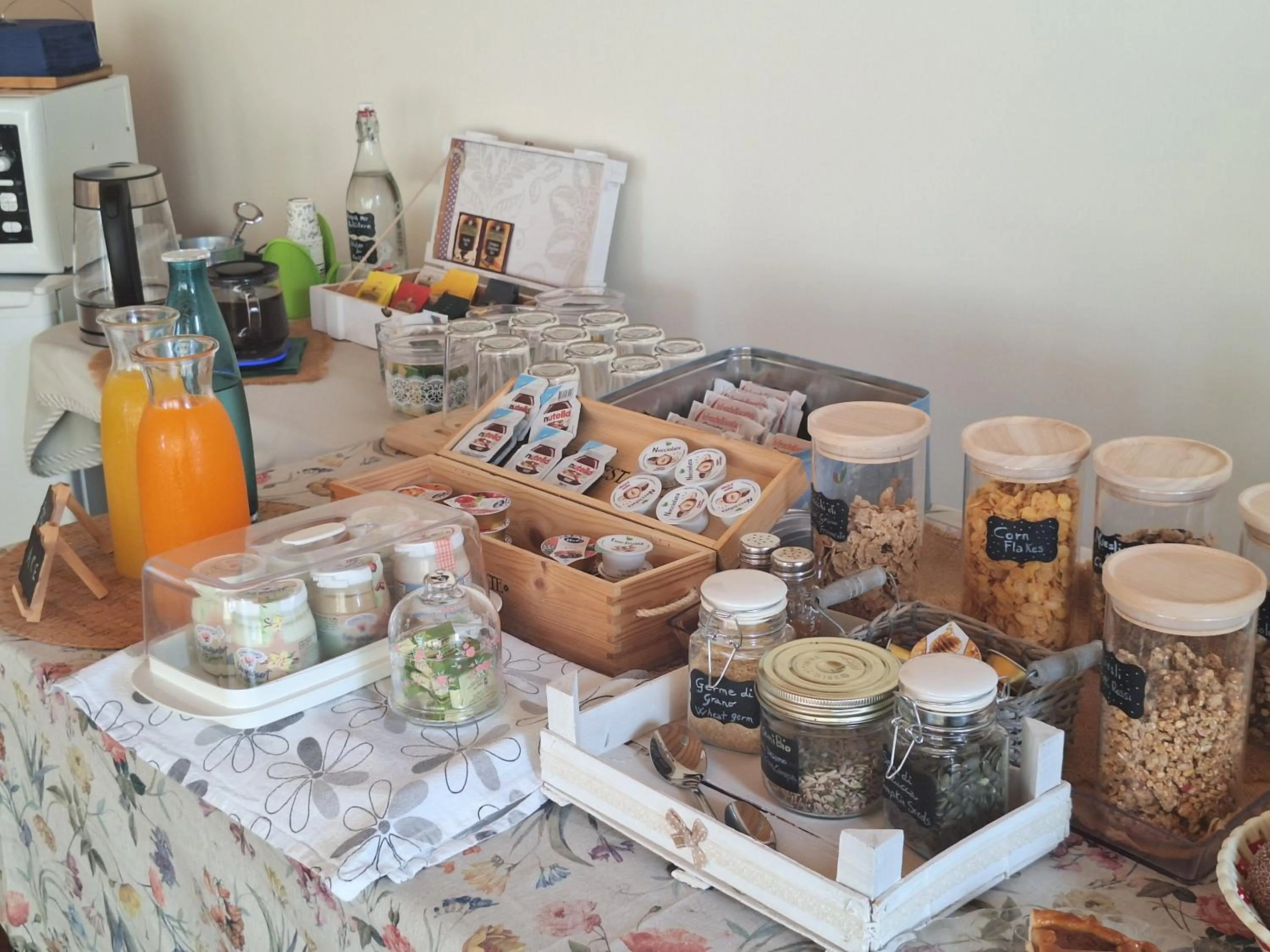 Breakfast in B&B Borgo Arcadia