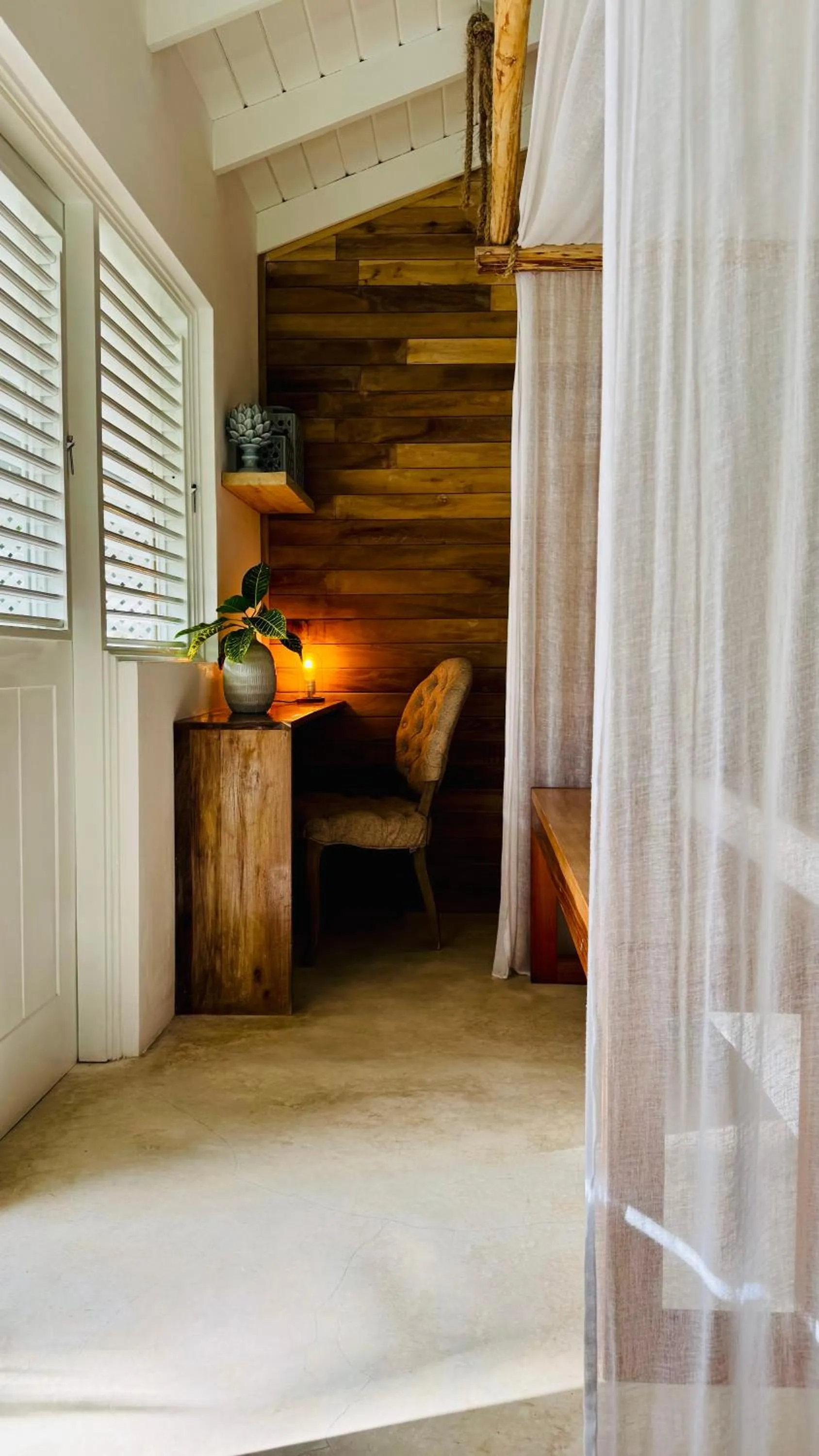 Bed in Mahona Boutique Hotel