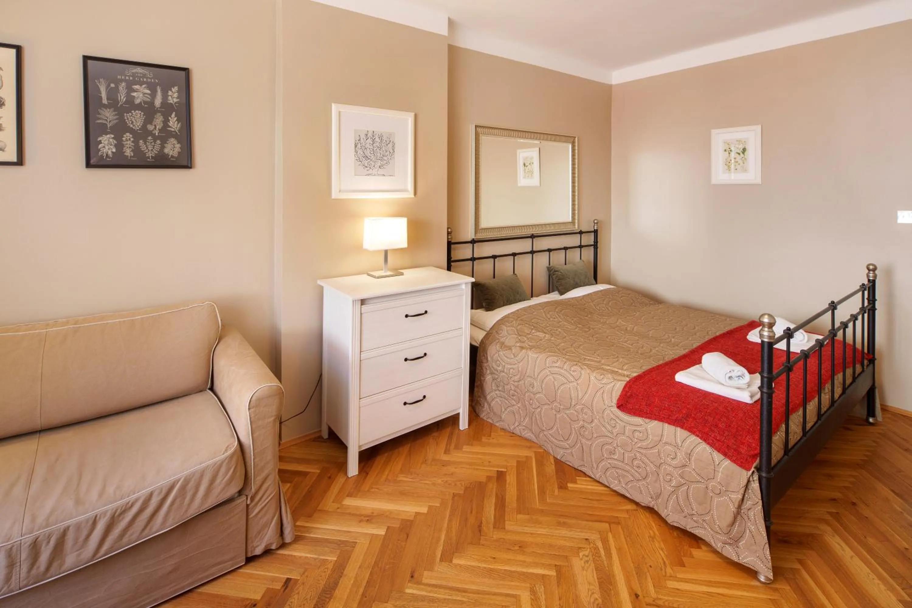 Bed in Old Town - Templova Apartments