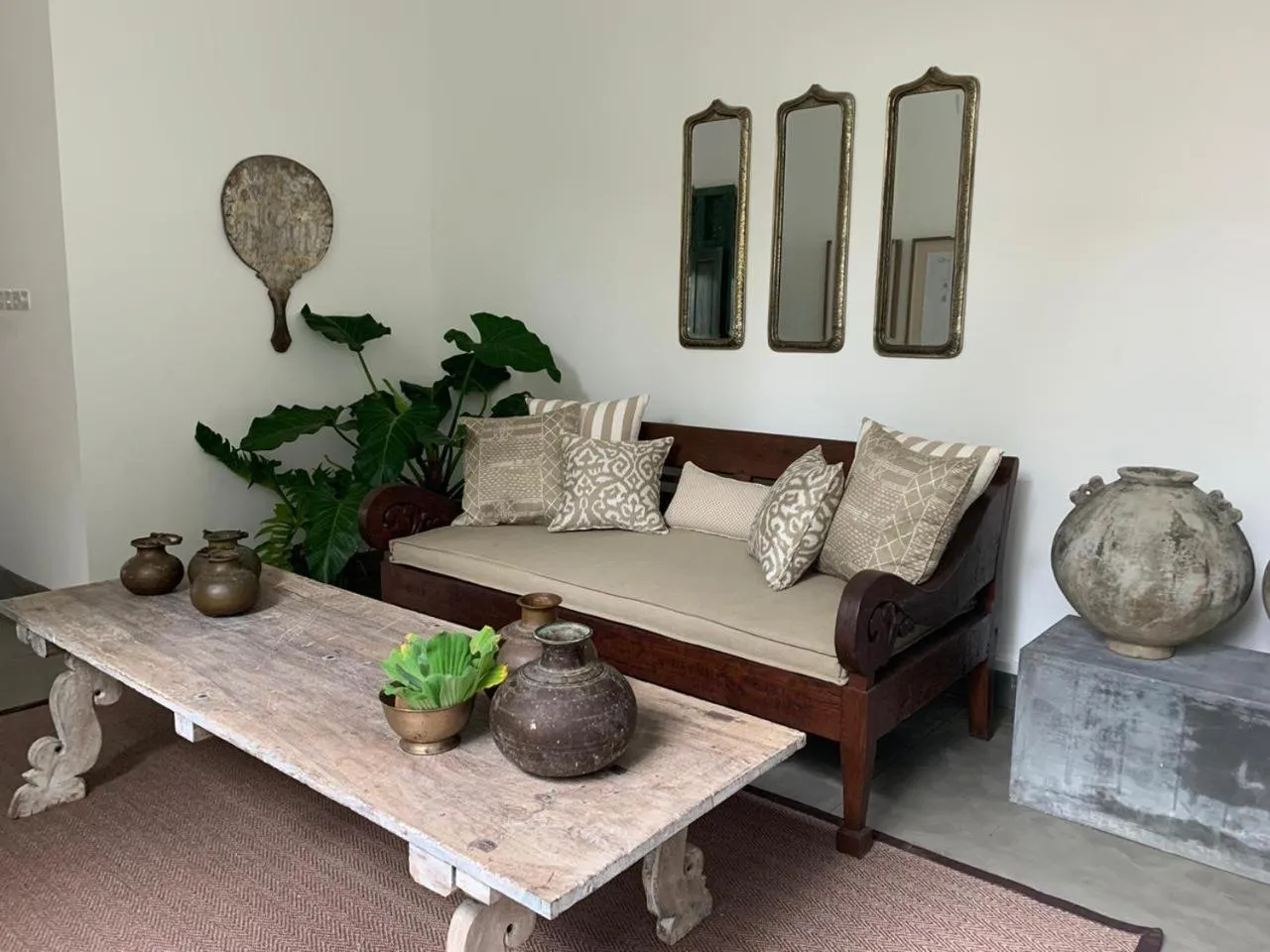 Seating area in The Postcard Galle