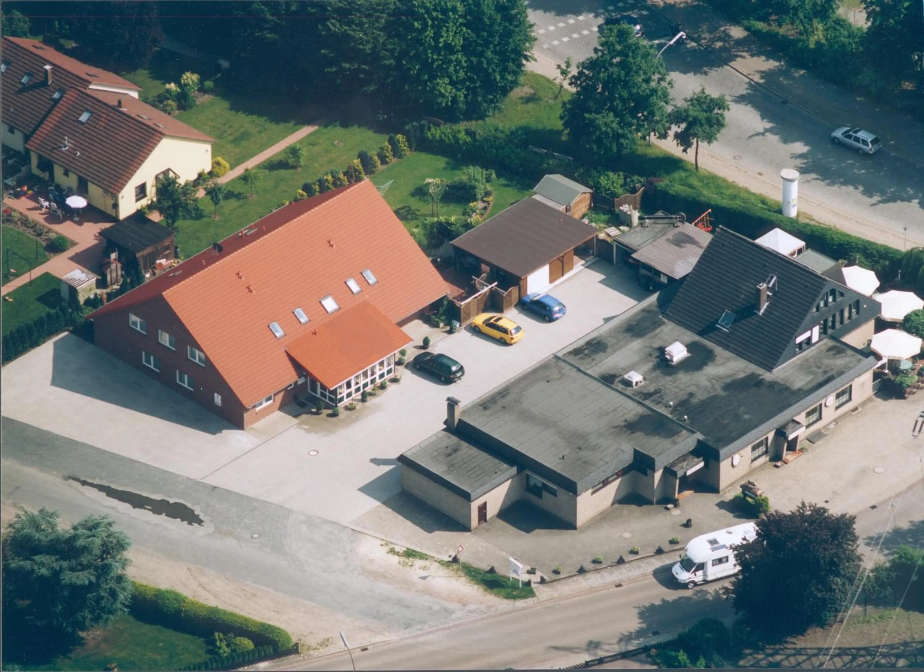 Bird's eye view in Hotel Baldus