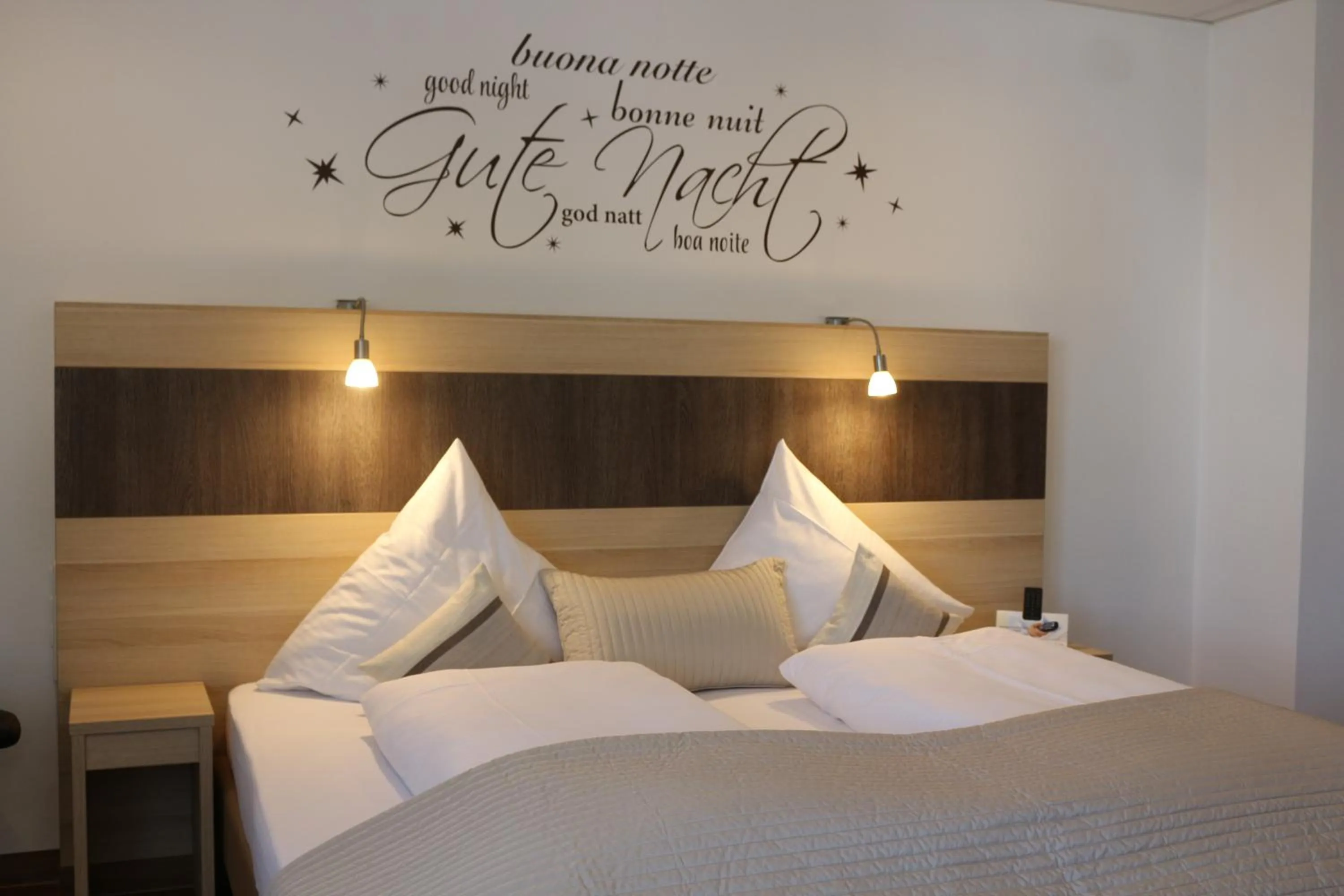 Decorative detail, Bed in Hotel Baldus