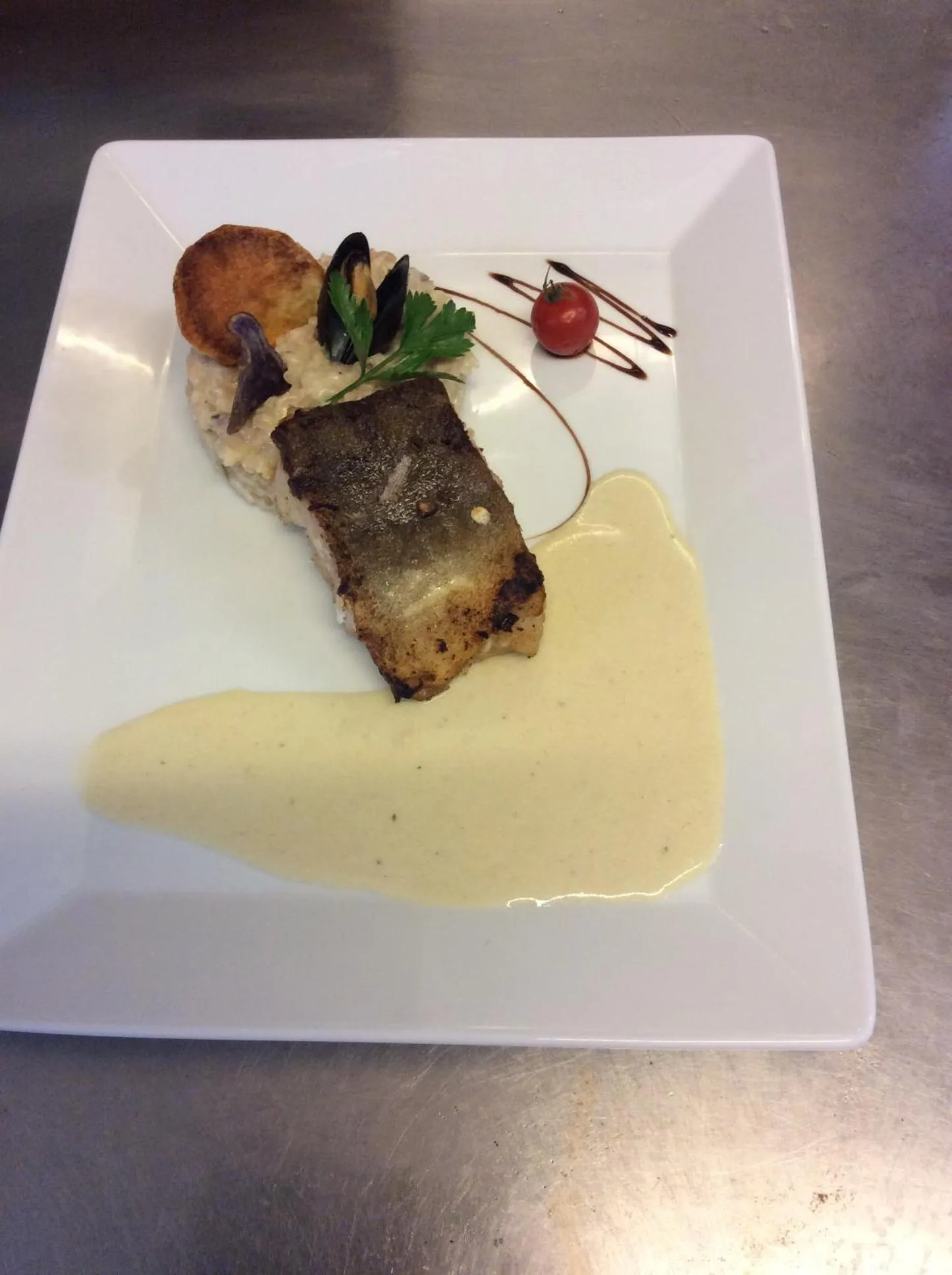 Food close-up in Hôtel Familial L'Ostréi