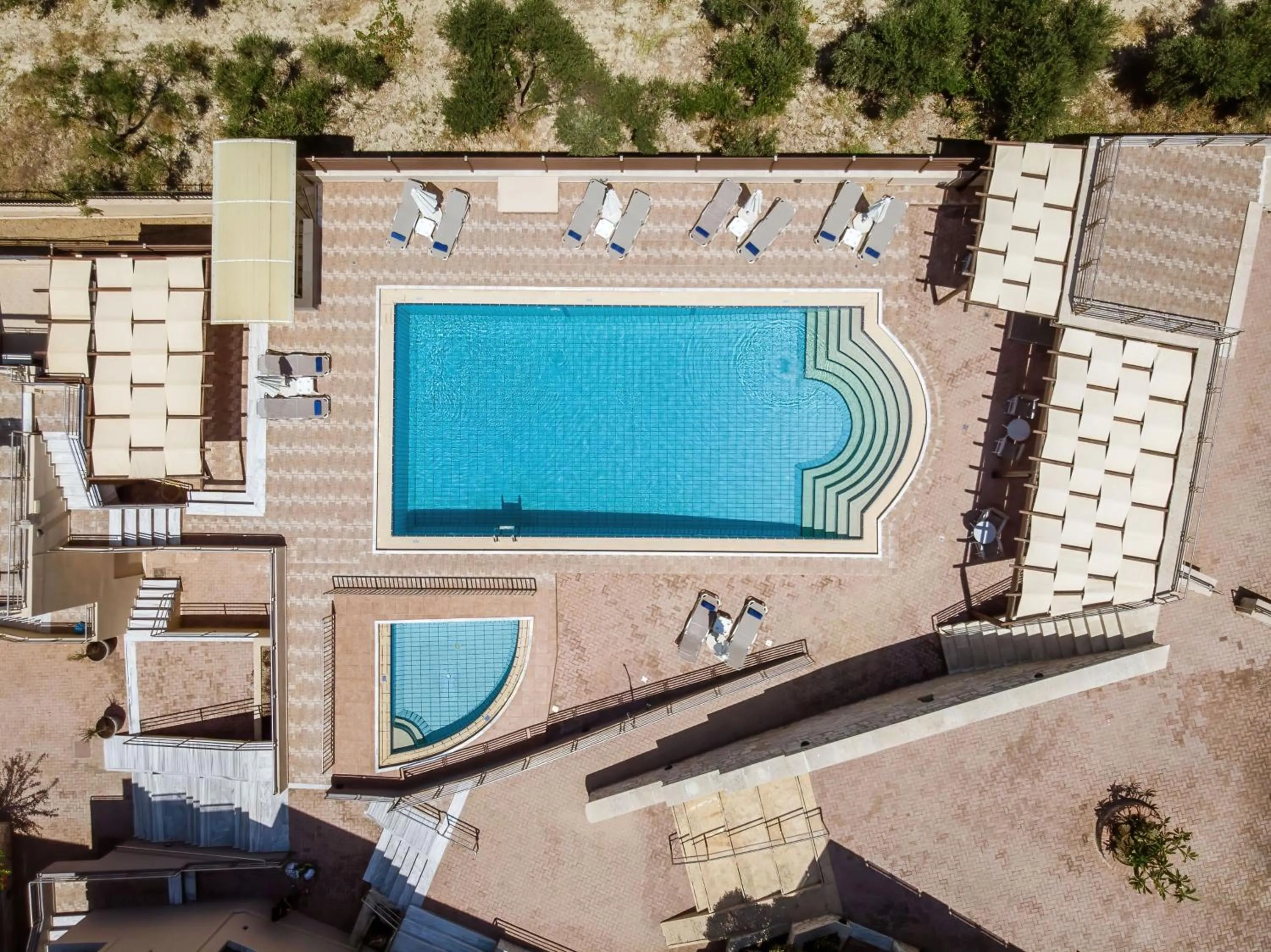 Bird's eye view in Sunrise Suites & Apartments