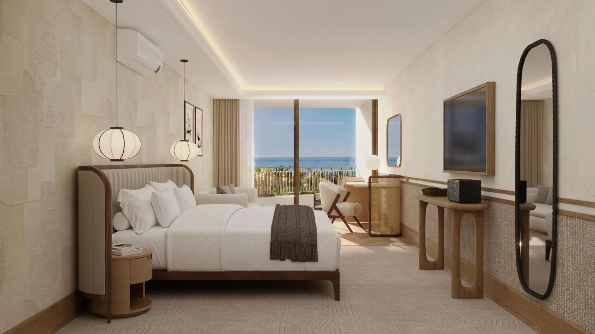 Bed in The Cole Boutique Hotel & Spa