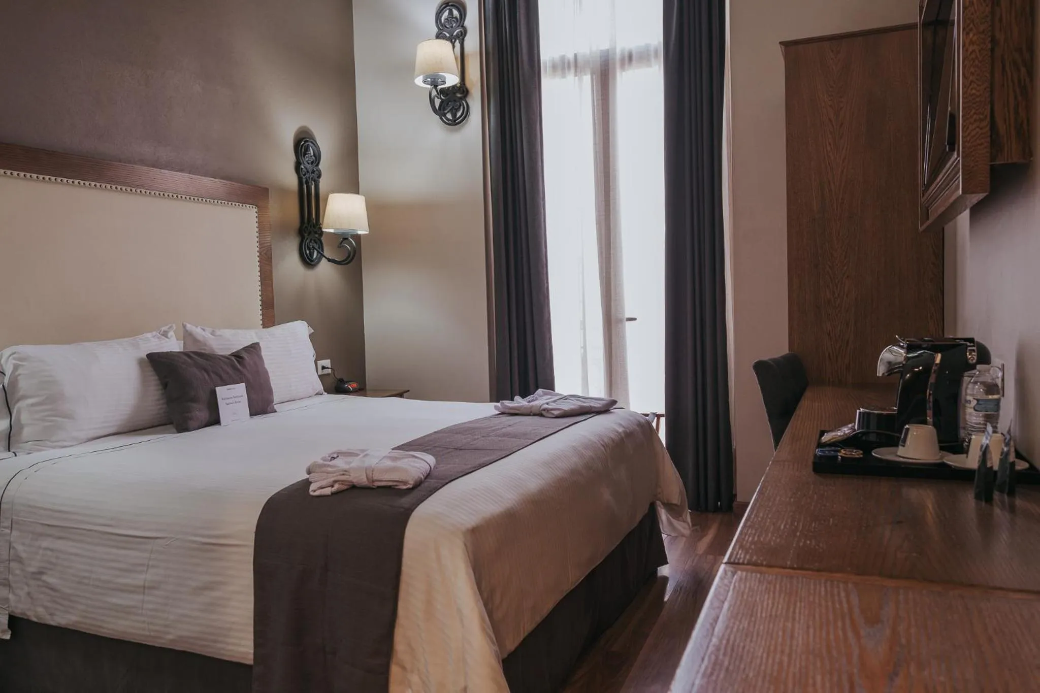 Bed in Historico Central Hotel