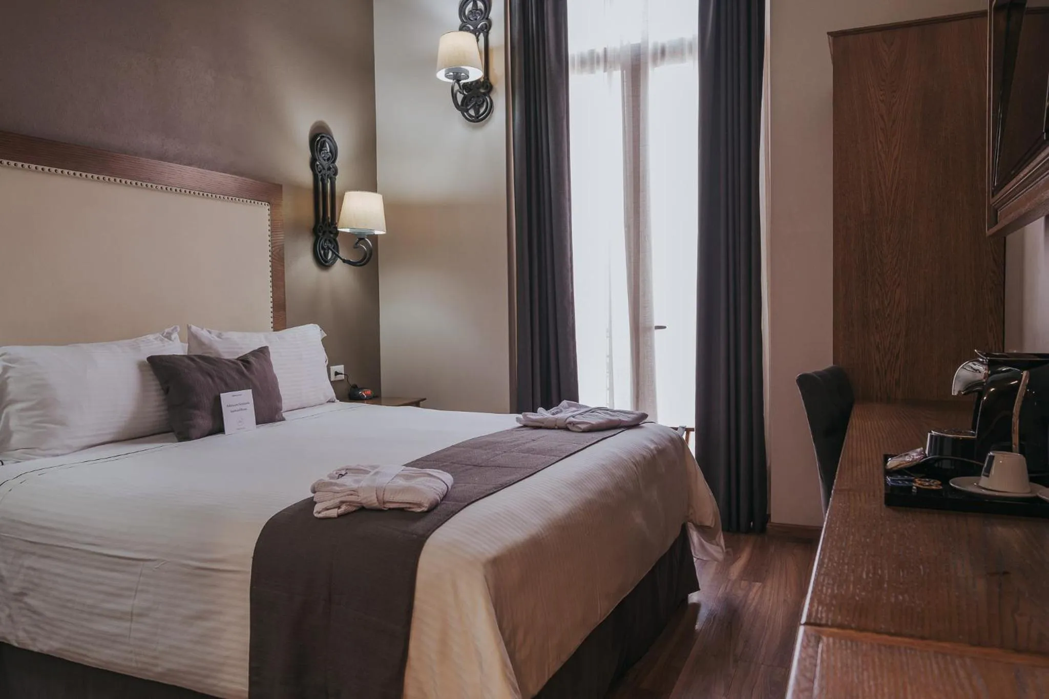 Bed in Historico Central Hotel