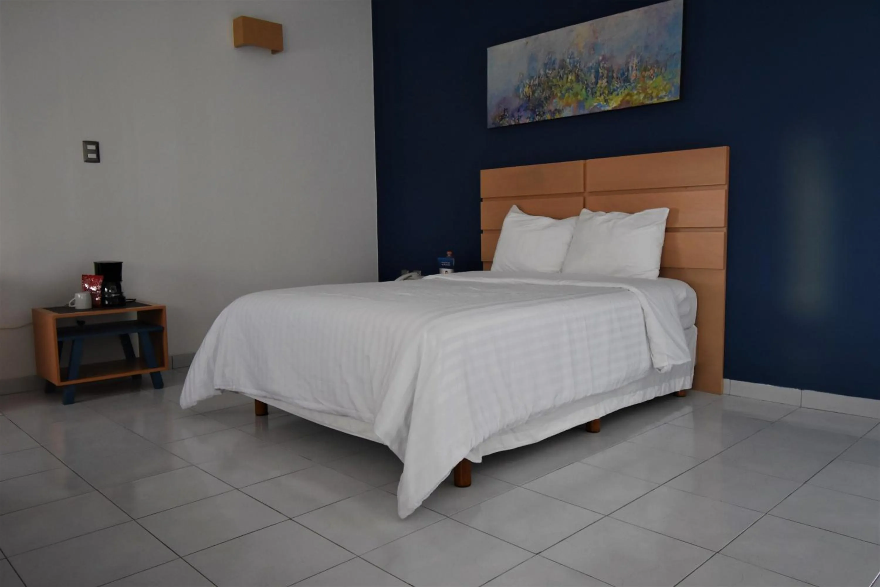 Photo of the whole room, Bed in Hotel México Inn Express