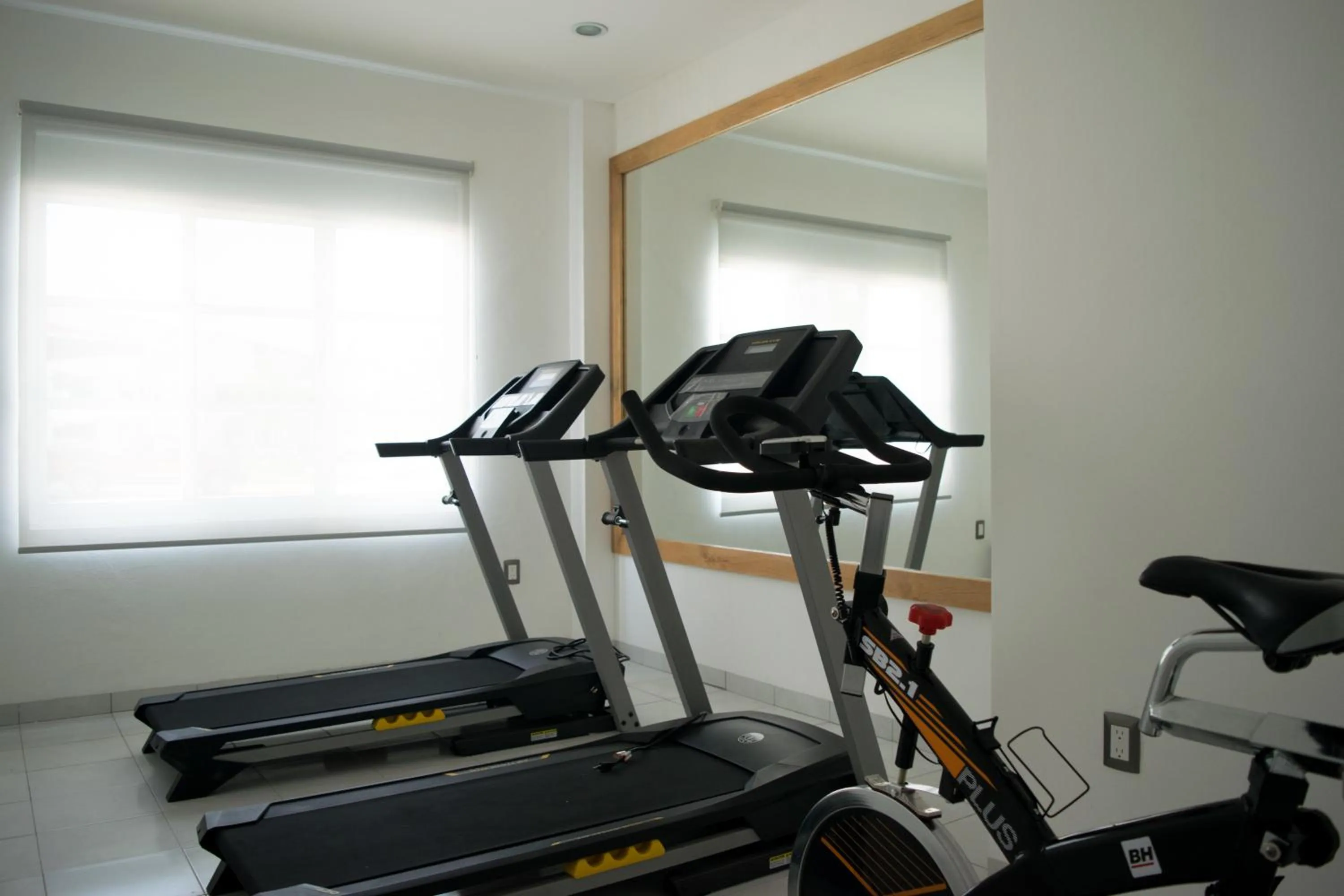 Fitness centre/facilities in Hotel México Inn Express