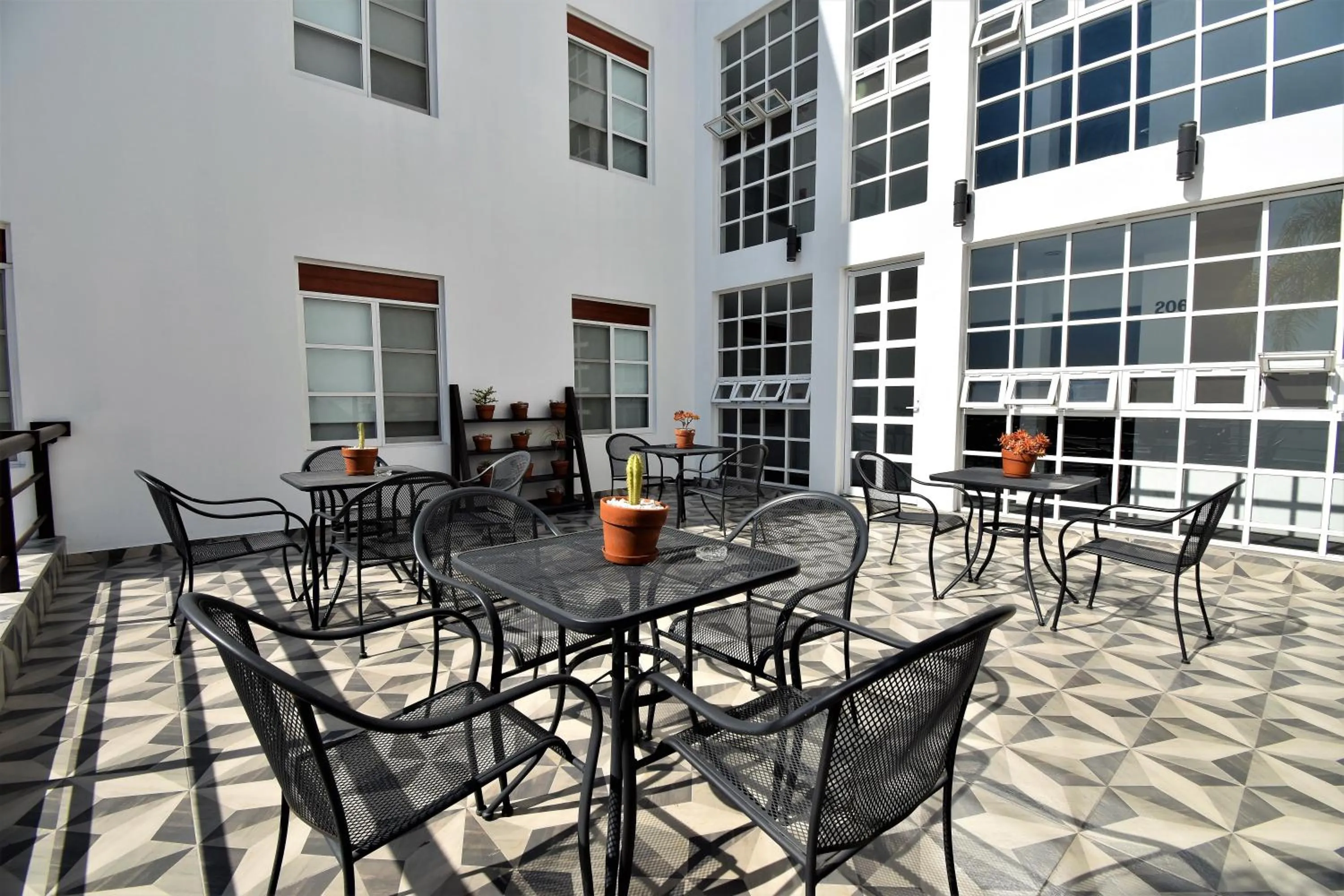 Balcony/Terrace in Hotel México Inn Express