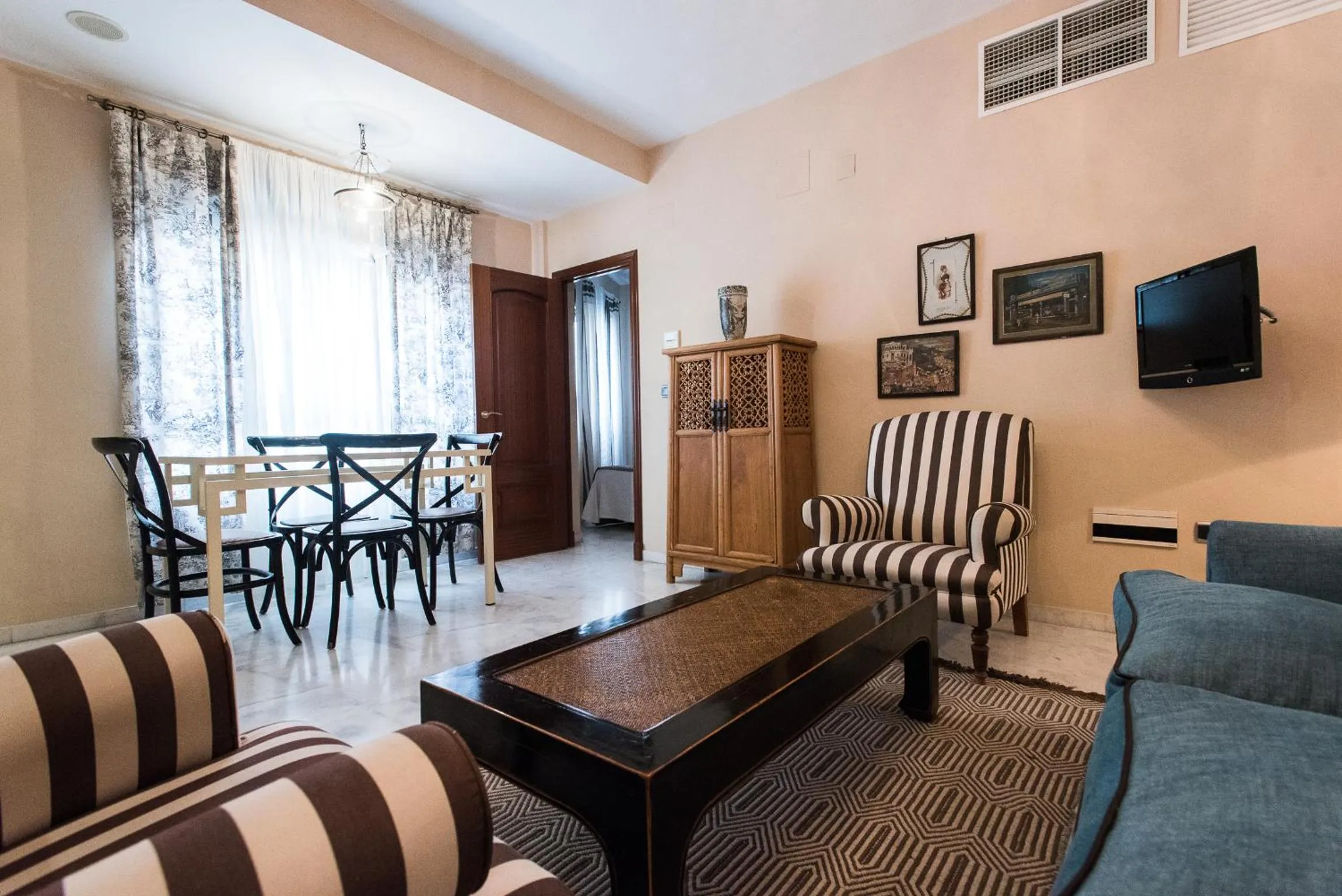 Living room in Singular Corral de San José