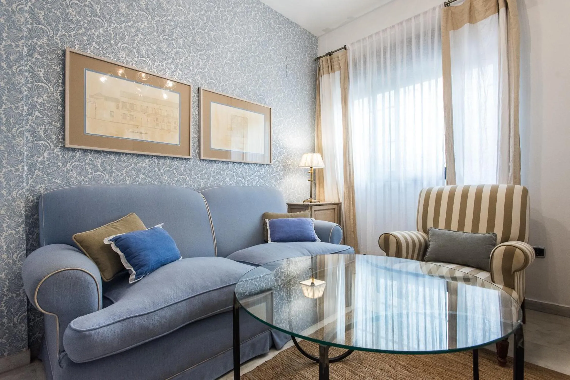 Living room in Singular Corral de San José