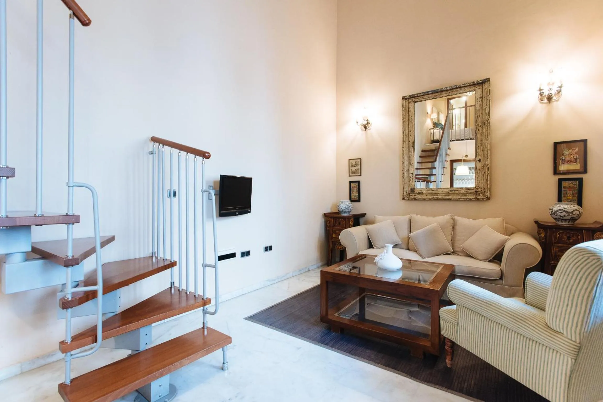 Living room in Singular Corral de San José