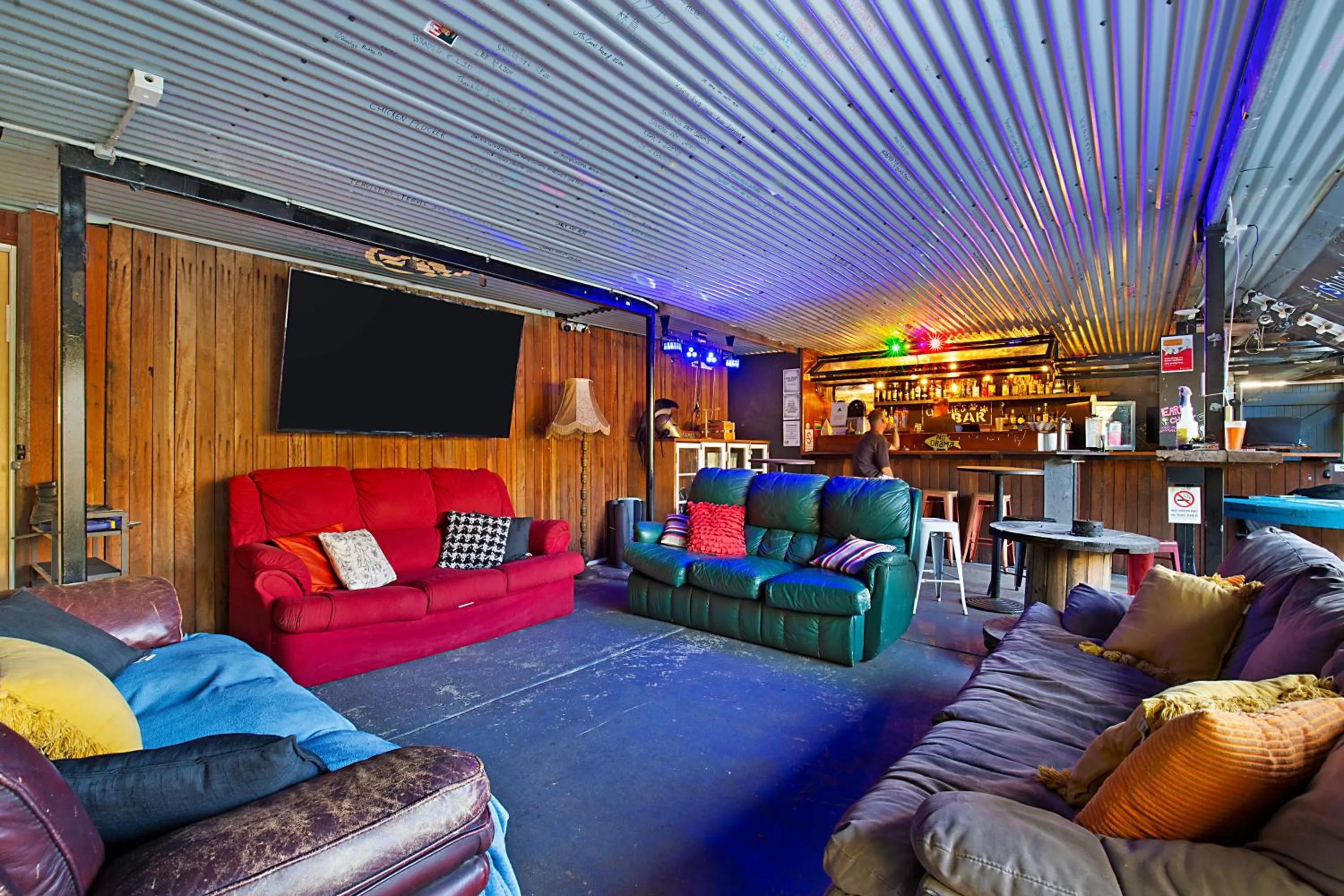 Lounge or bar in Gladstone Backpackers
