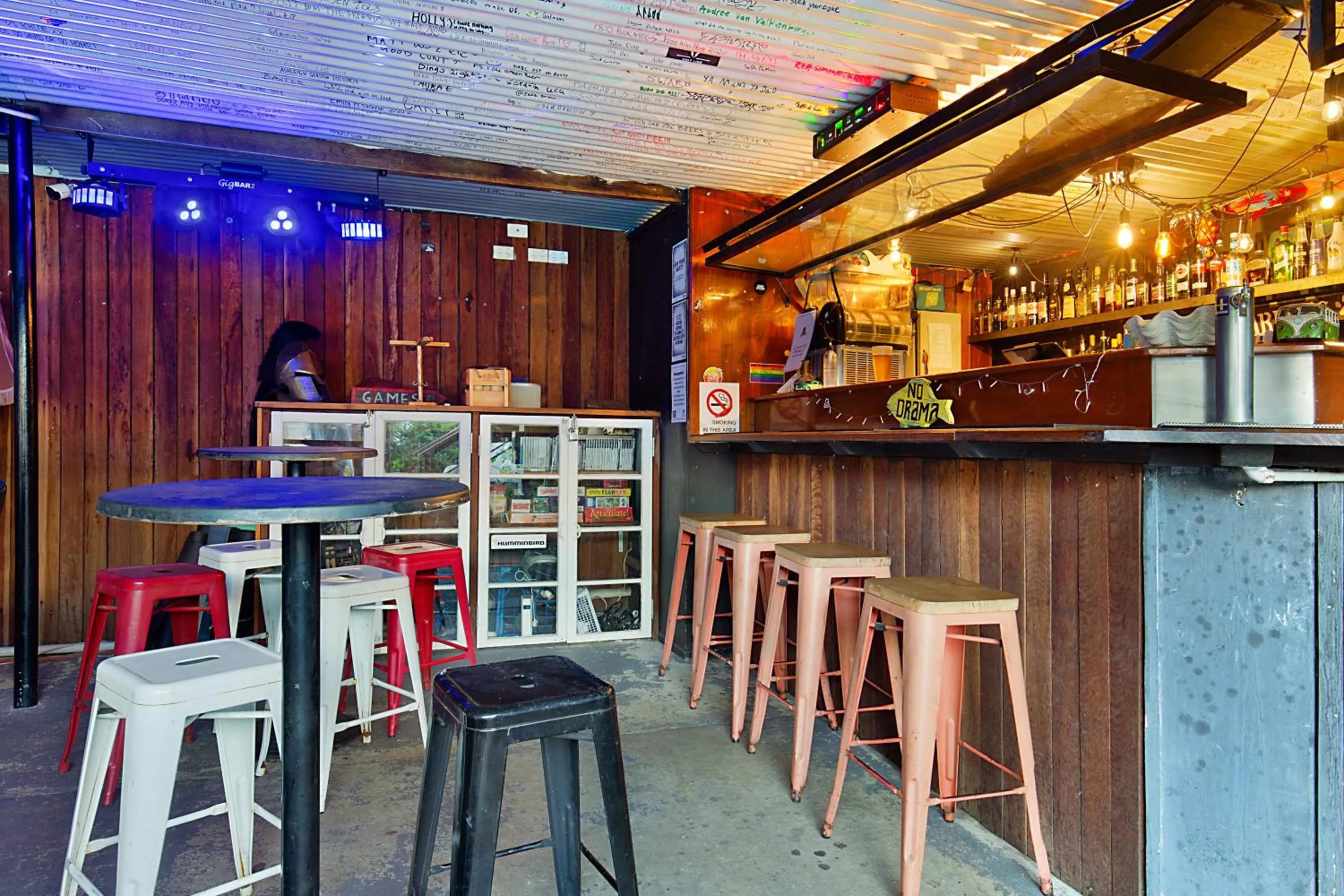 Lounge or bar in Gladstone Backpackers