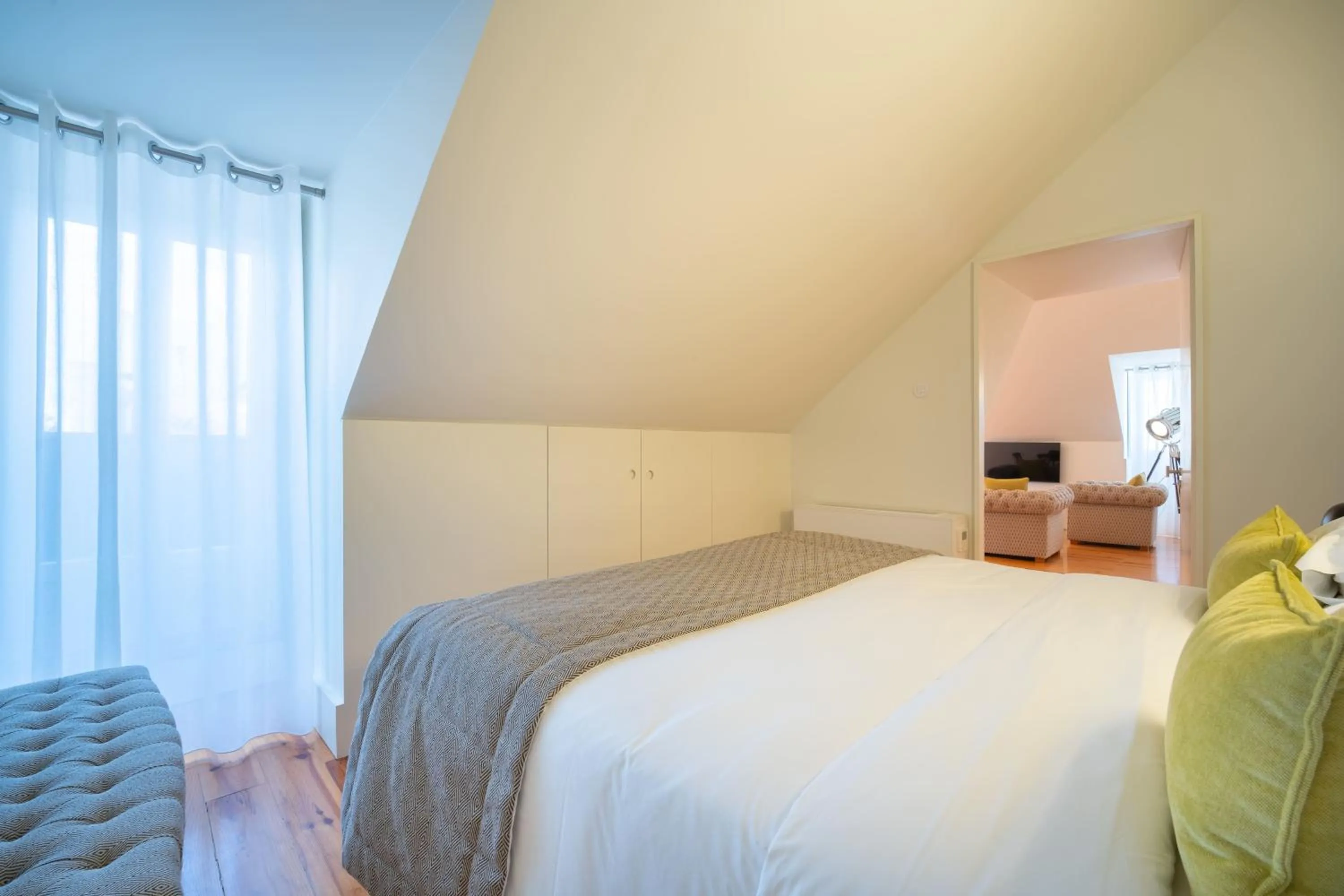 Bed in Once Upon Lisboa