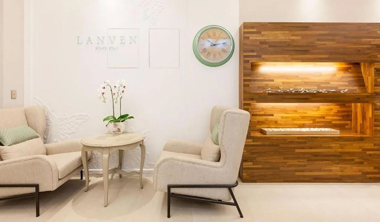 Living room in Lanven Art House