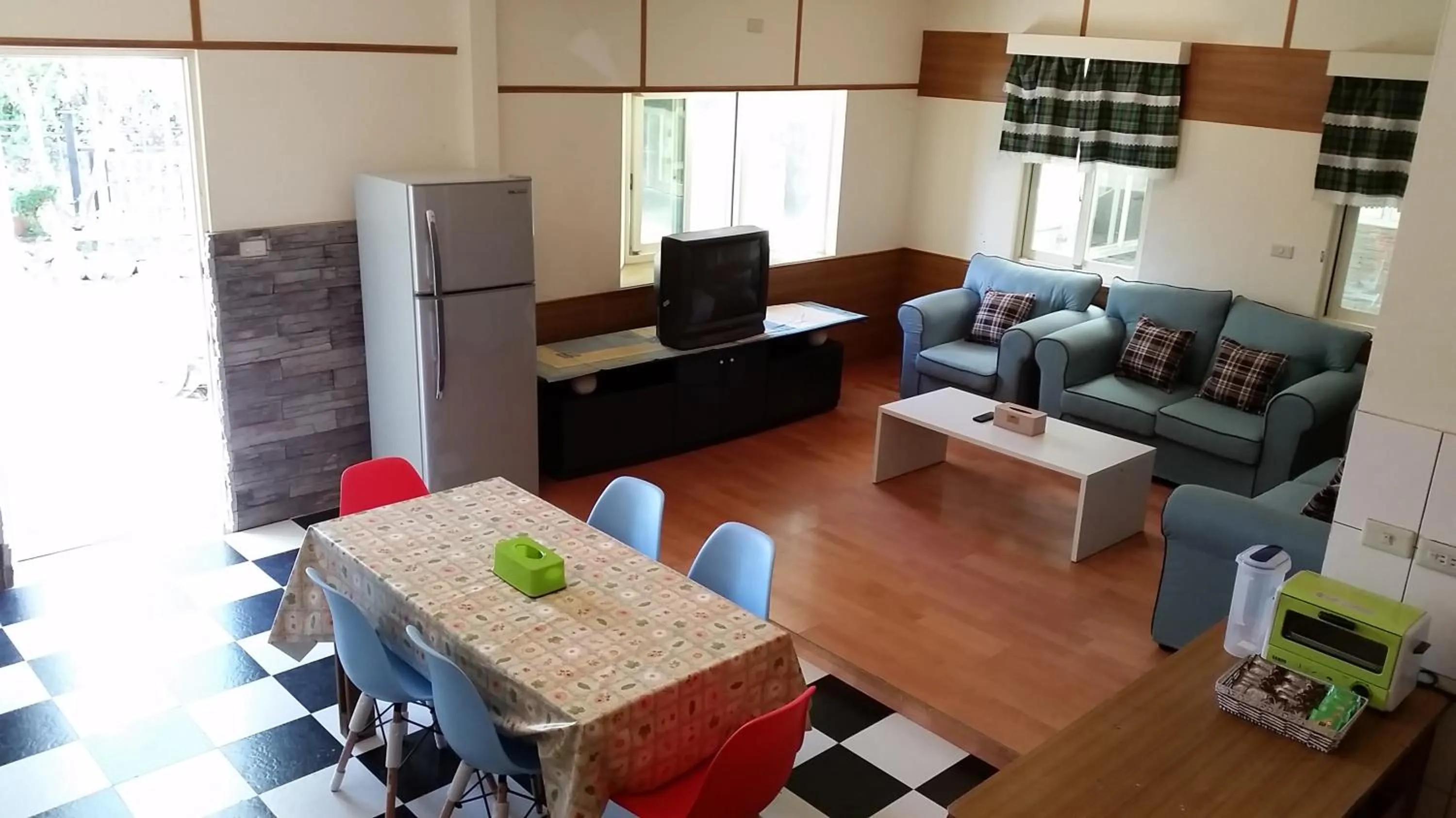 Living room in Qingjing Xiaozhu