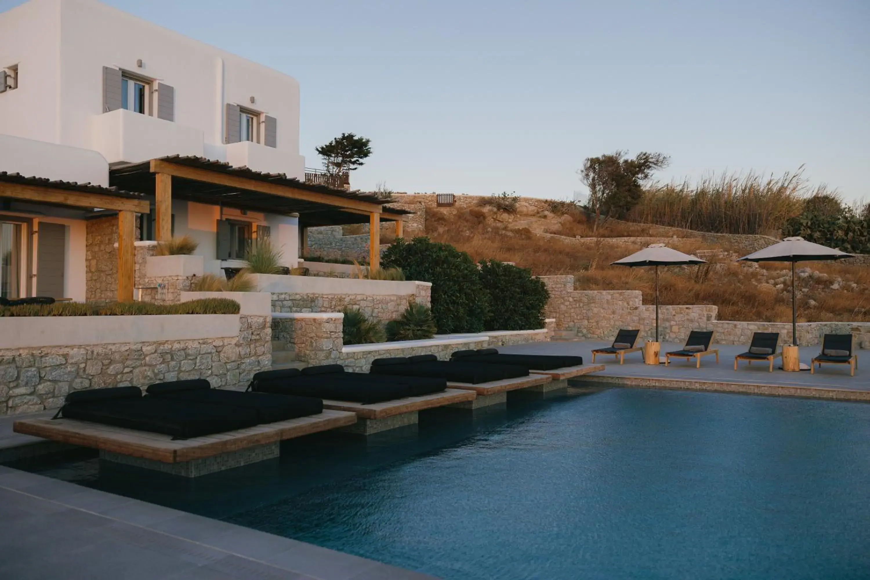 Pool Experience Junior Suite Sea View in Evi Suites & Villas Pool Experience Junior Suite Sea View in Evi Suites & Villas