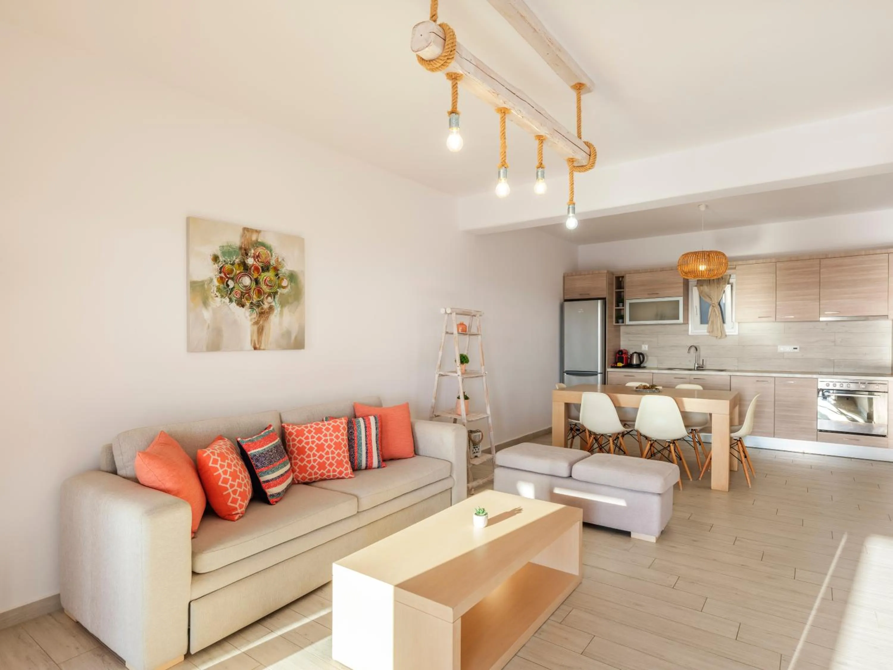 Kitchen or kitchenette in Evi Suites & Villas