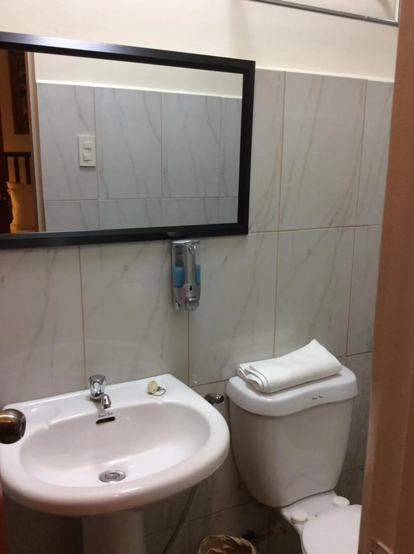 Toilet in Casa Roces