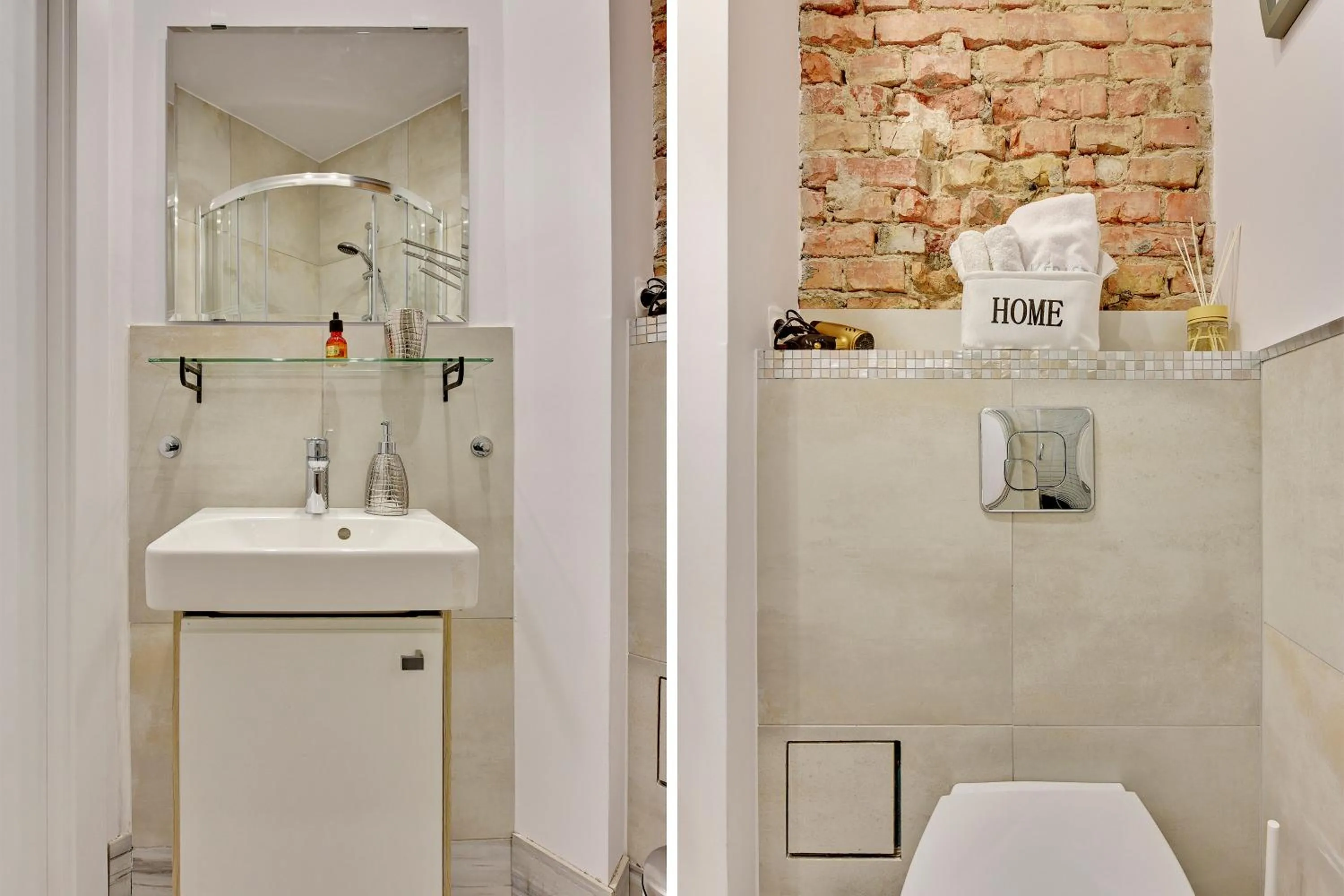 Bathroom in Kamienica Gdynia hotelowe komfortowe łóżka, plaża Orłowo molo