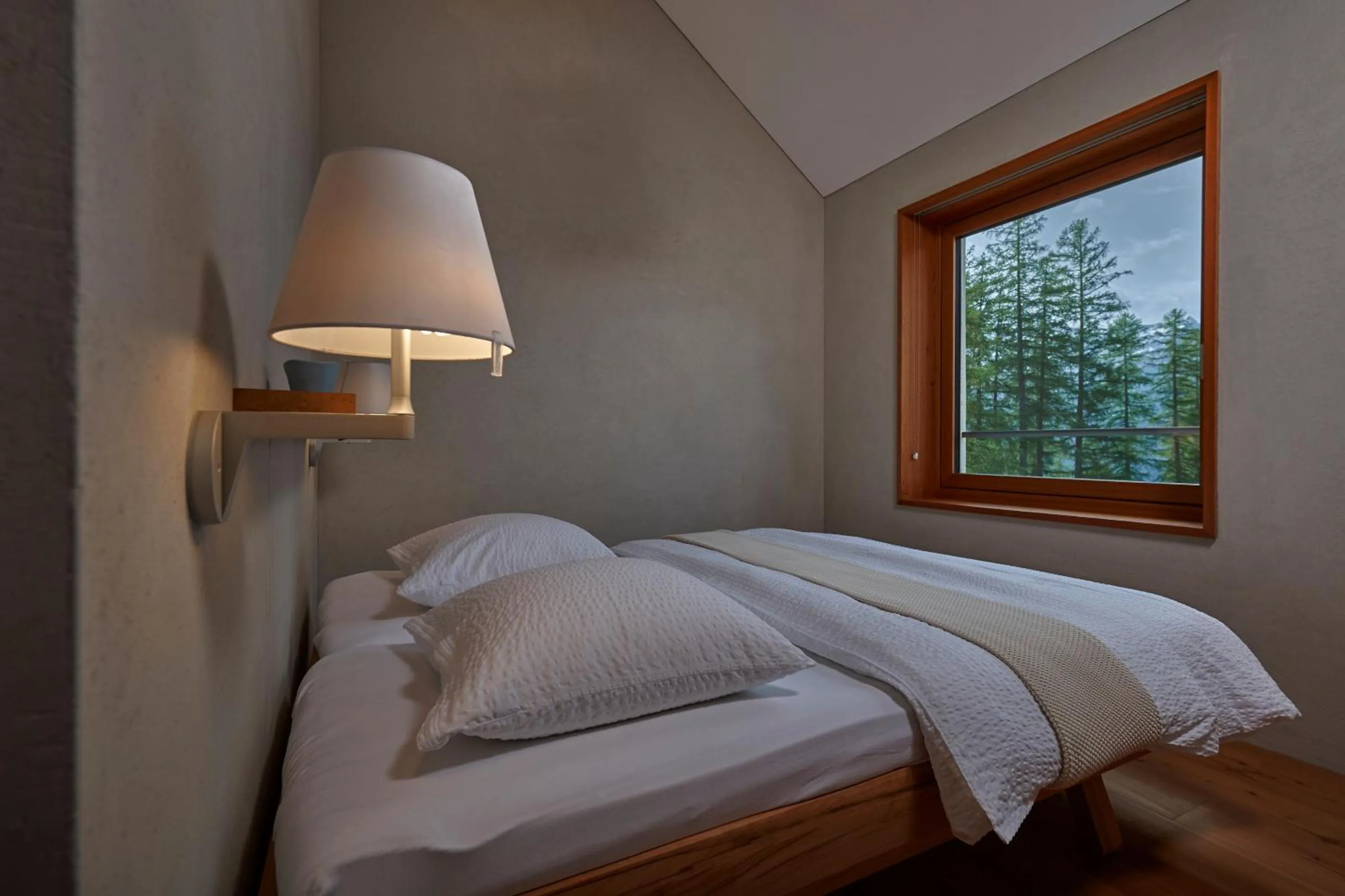 Bed in Pension Laresch