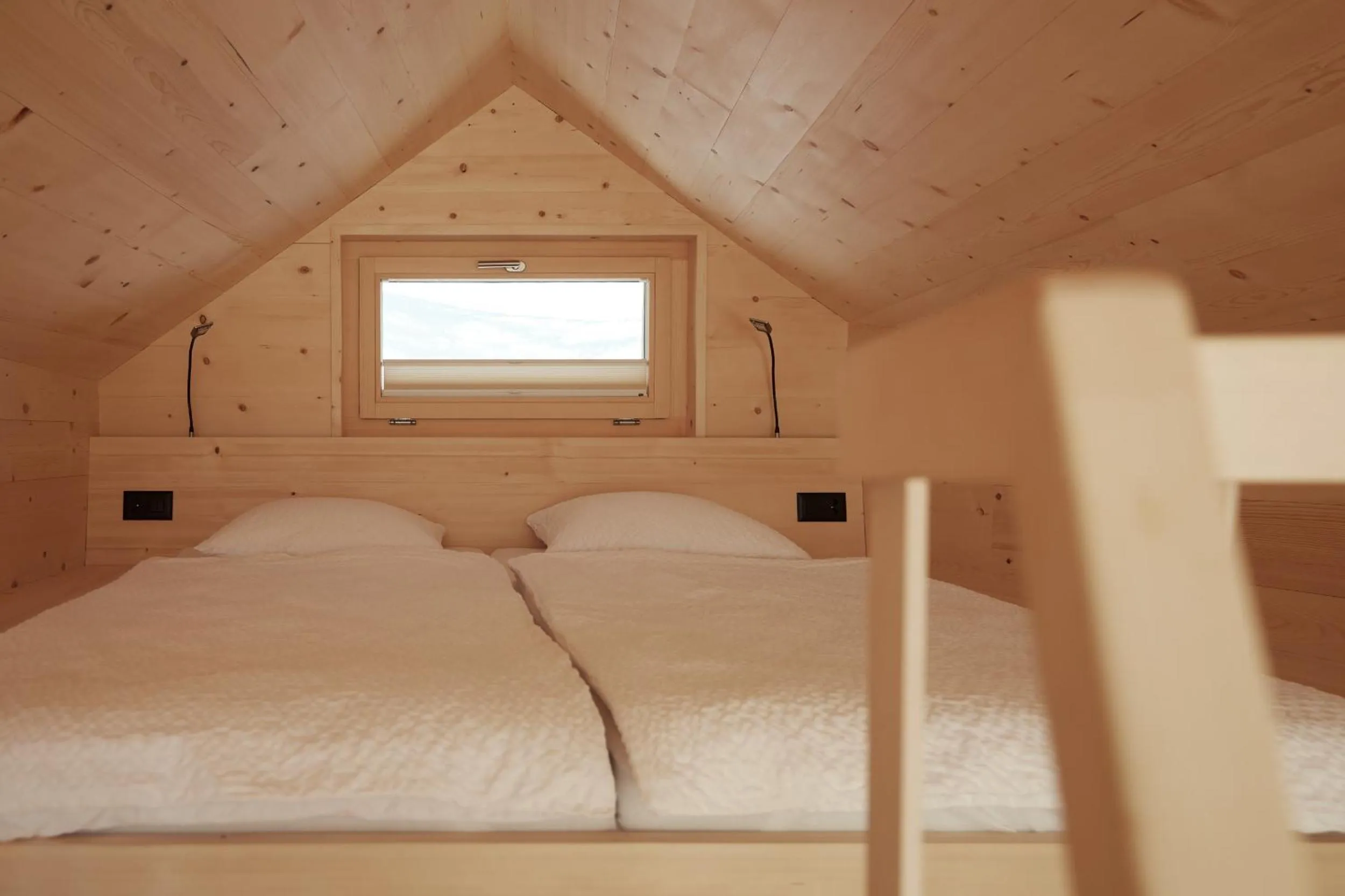 Bed in Pension Laresch