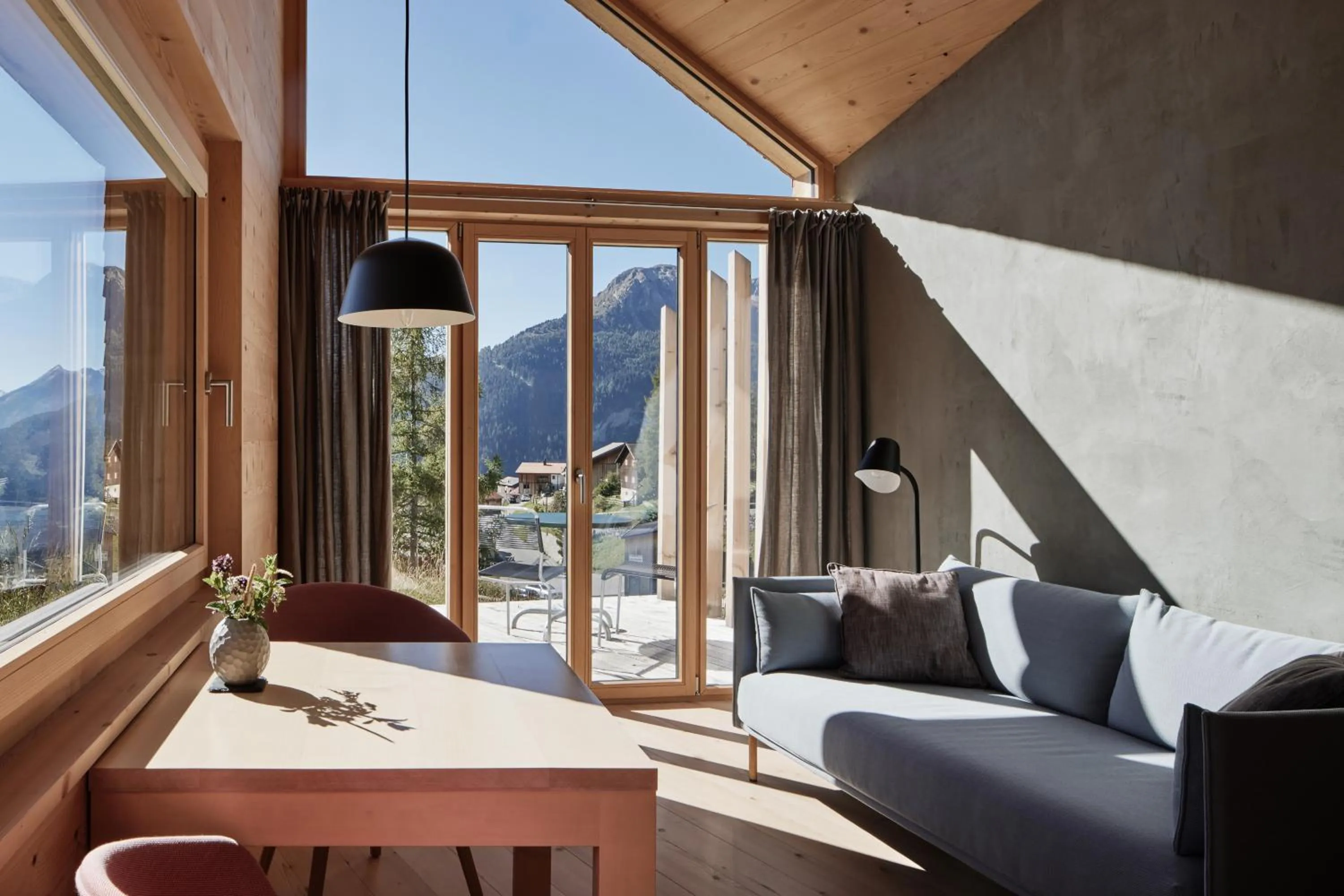 Living room in Pension Laresch