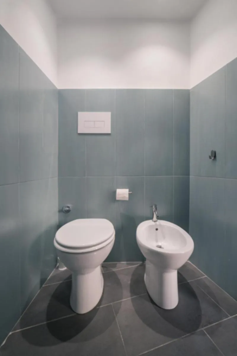 Toilet in MojoCoHouse