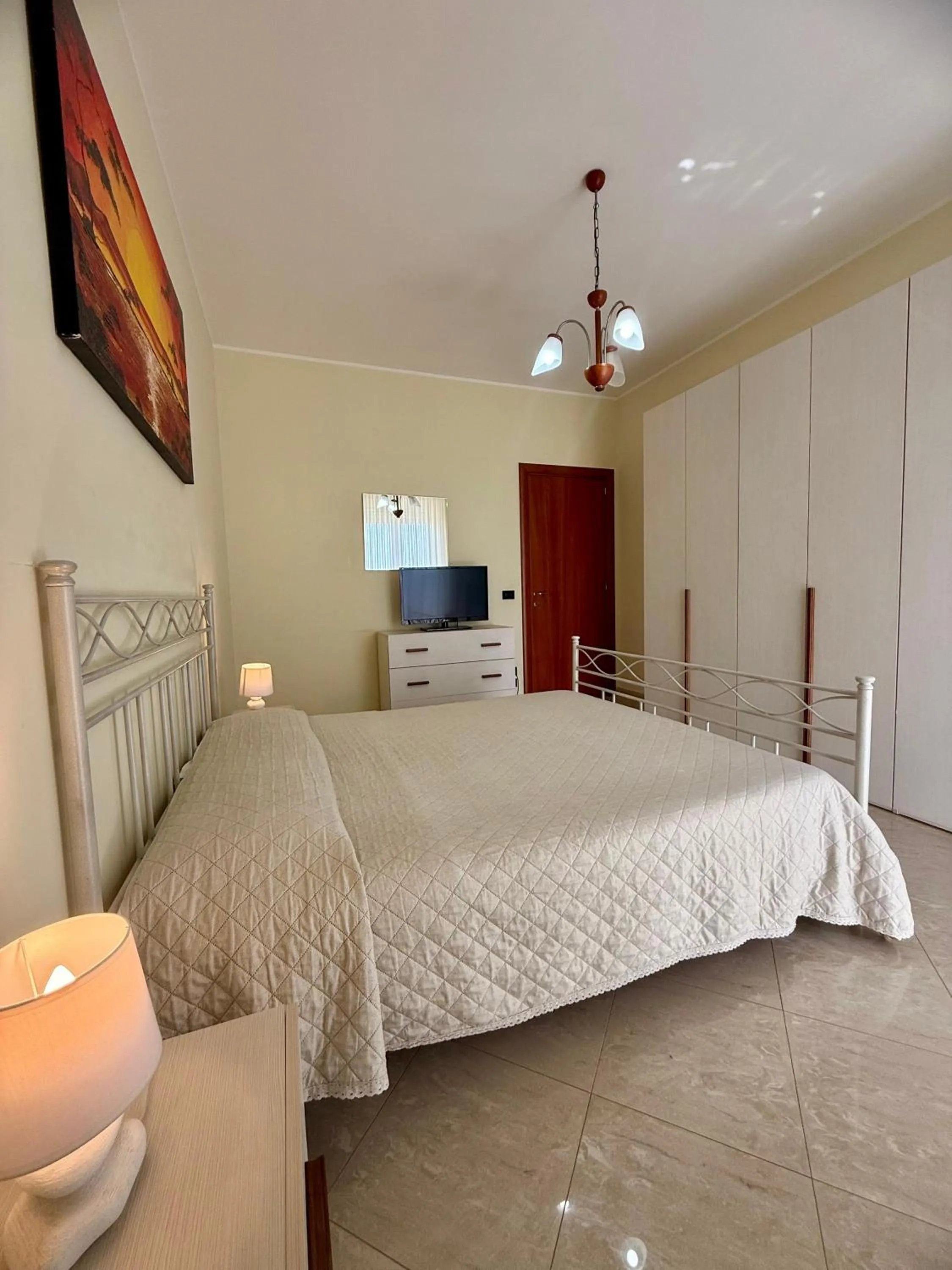 Bedroom, Bed in Cielo Stellato Apartments