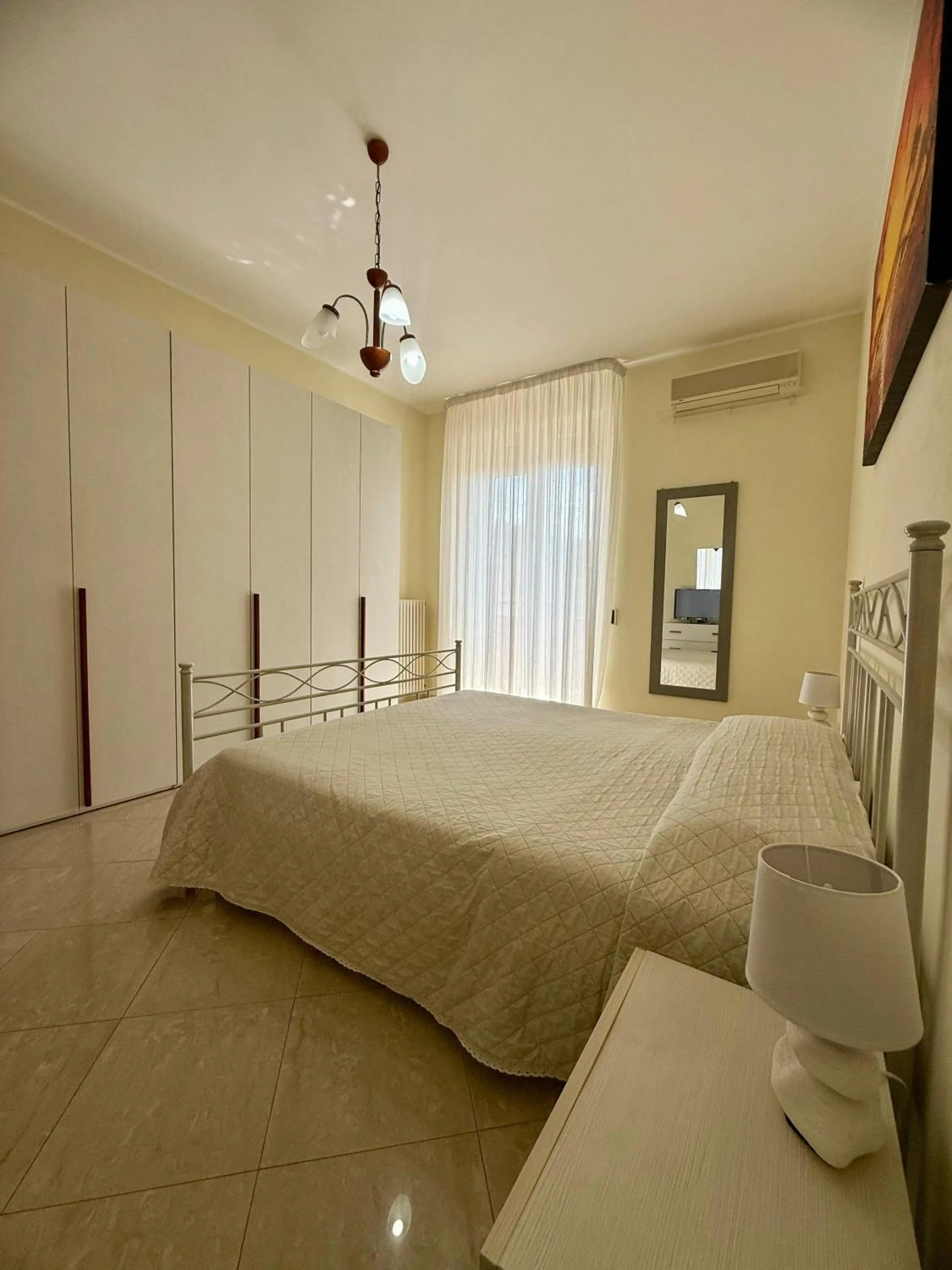 Bedroom, Bed in Cielo Stellato Apartments