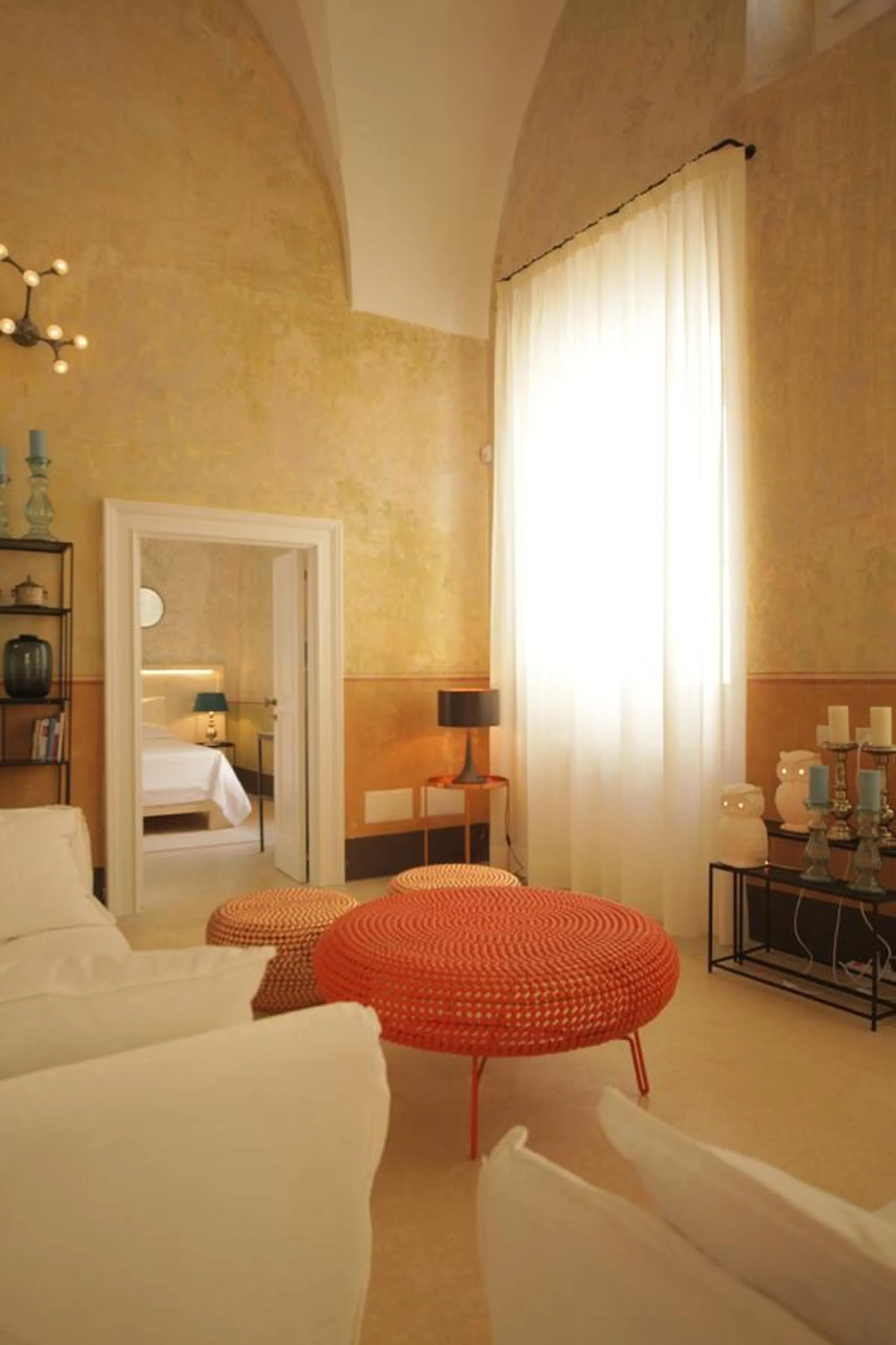 Communal lounge/ TV room, Bed in Casa Galateo 20