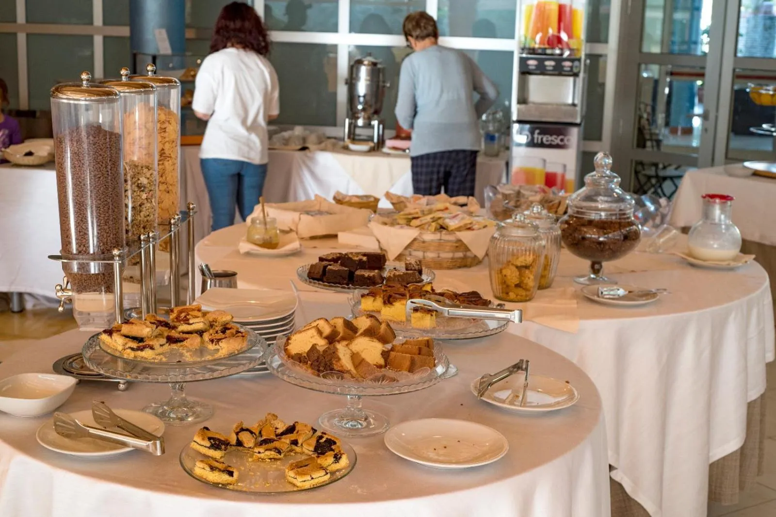Buffet breakfast in Albergo Mediterraneo