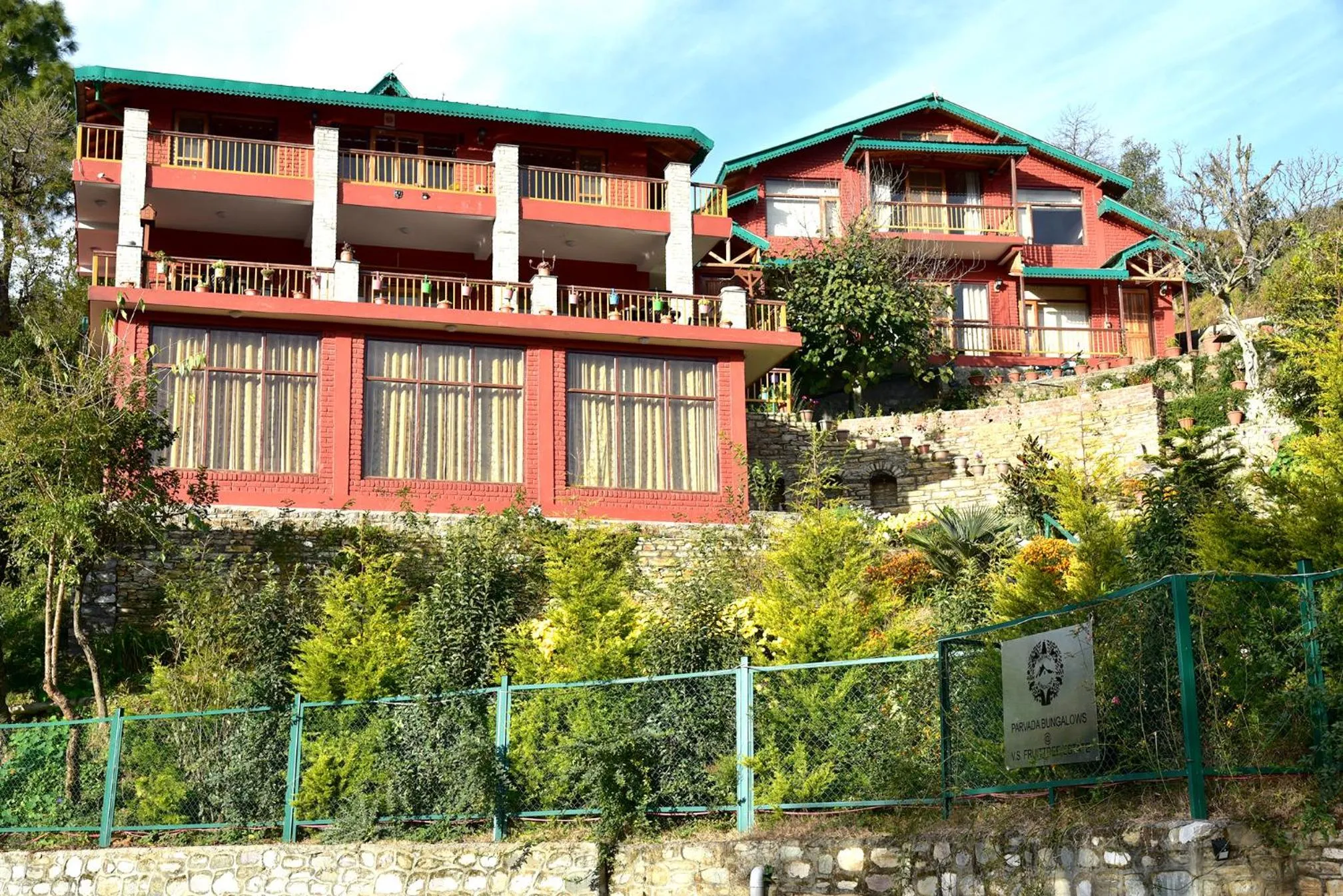 Property building in Parvada Bungalows