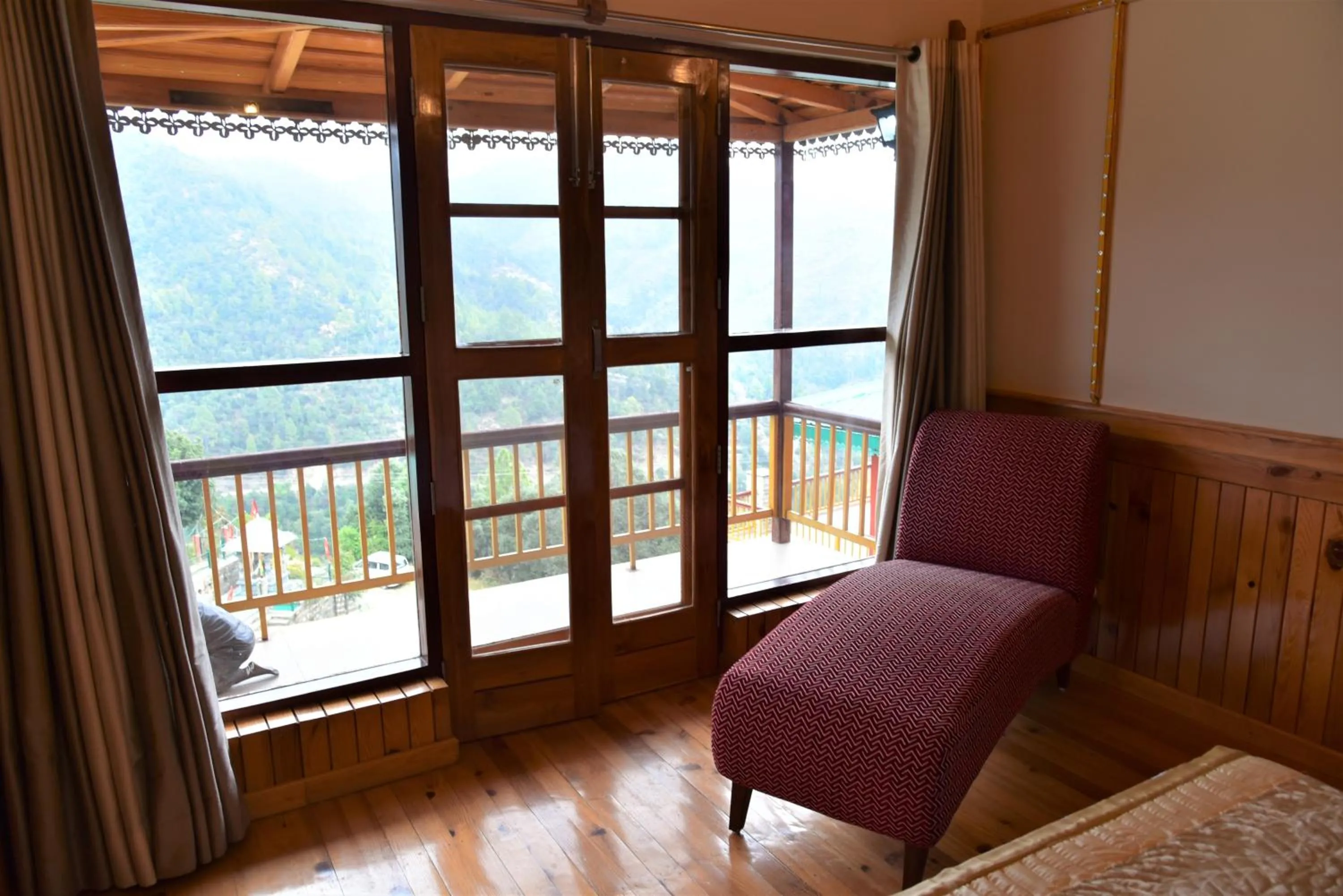 Balcony/Terrace in Parvada Bungalows