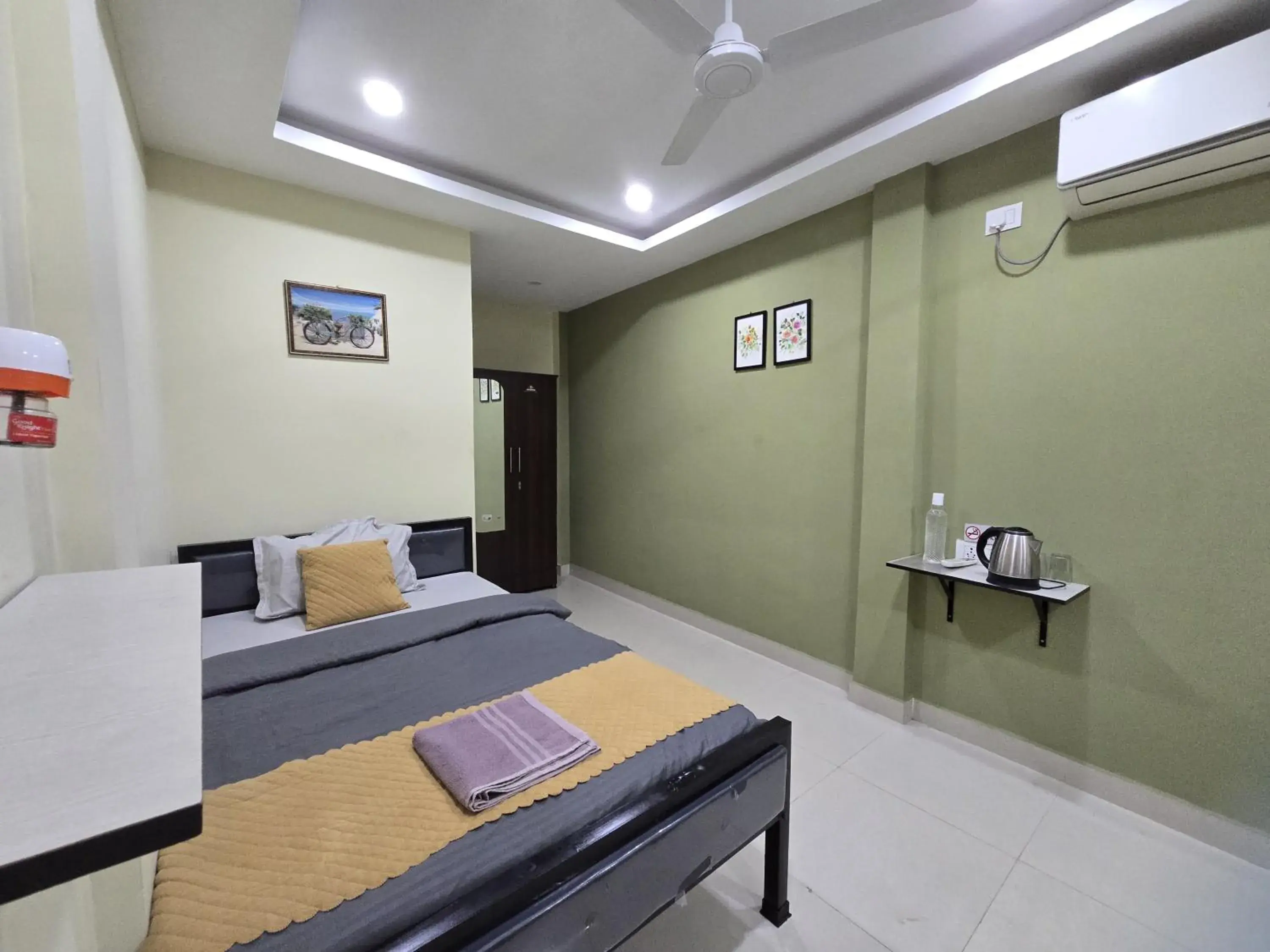 Deluxe Double Room - single occupancy in The Gulmohar Inn Six Mile Guwahati Assam Deluxe Double Room - single occupancy in The Gulmohar Inn Six Mile Guwahati Assam