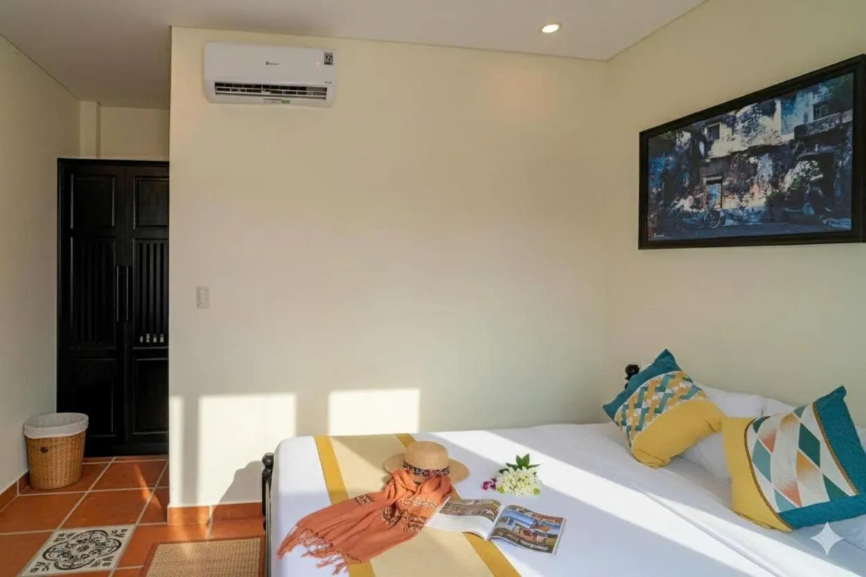 Bed in Du Yen Hoi An Villa