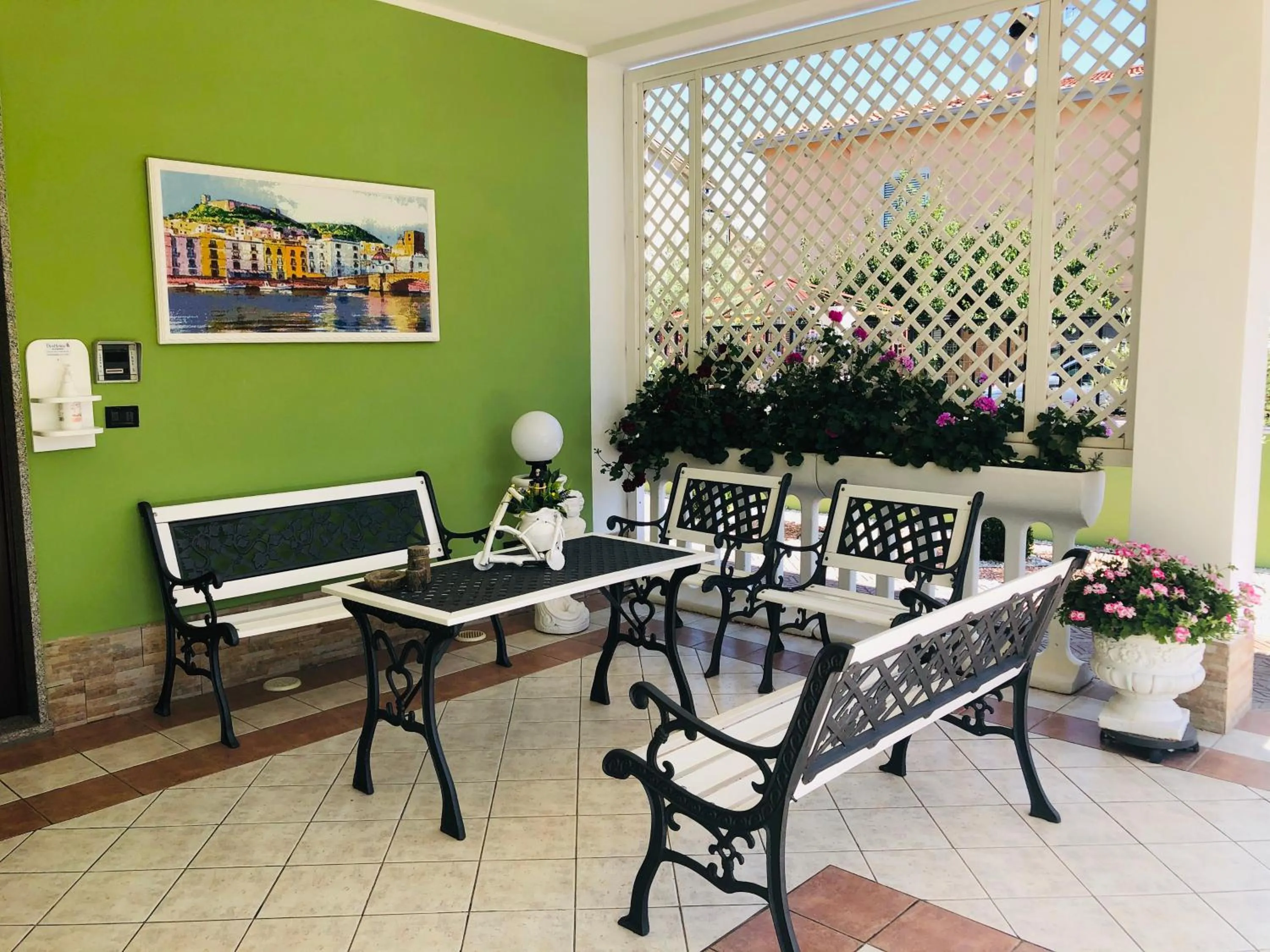 Balcony/Terrace in La Dea Hestia