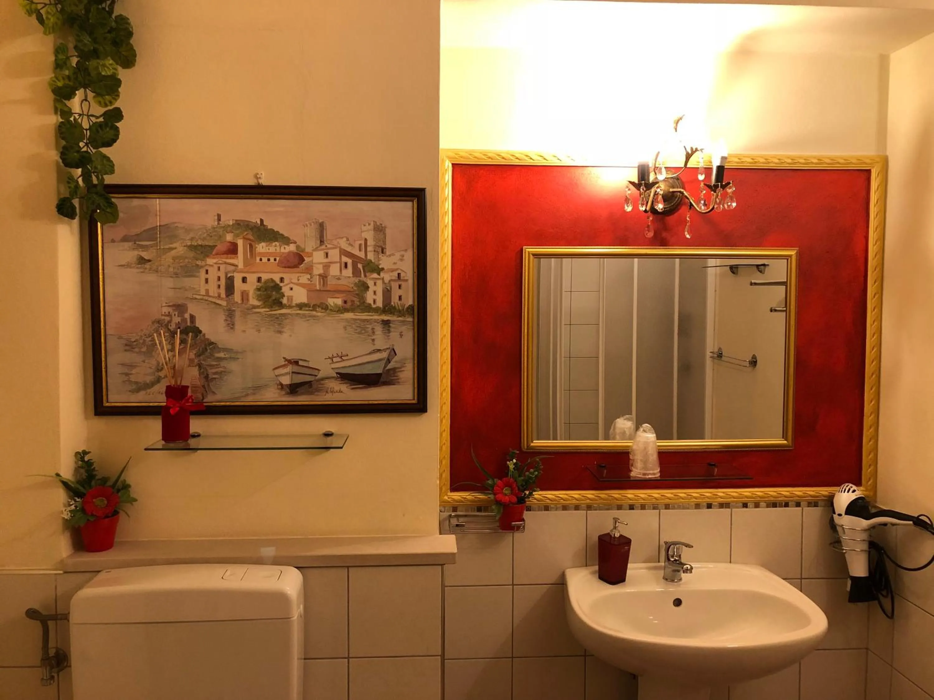 Bathroom in La Dea Hestia
